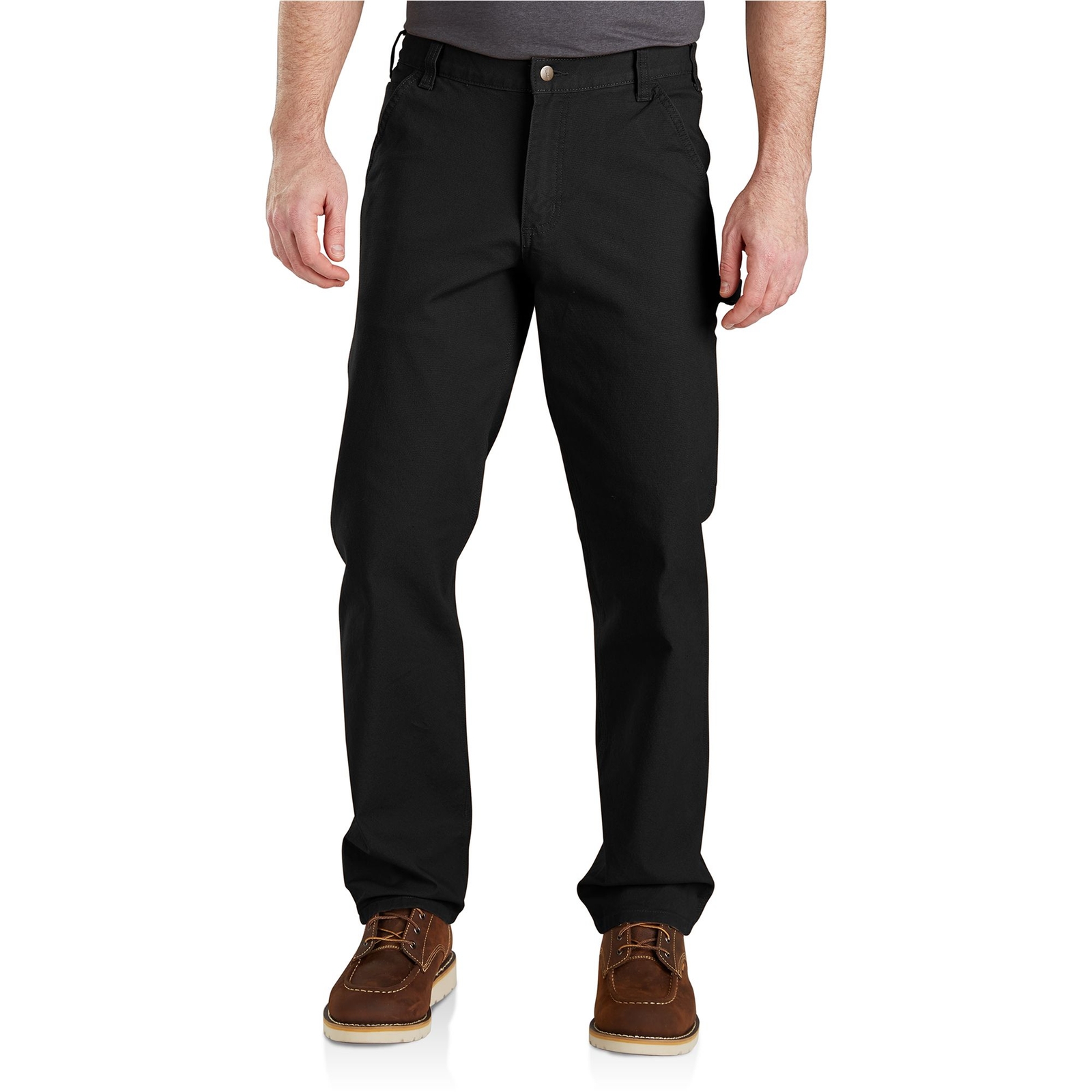 Carhartt Men's Relaxed Fit Duck Utility Pant Black Pants 34-30