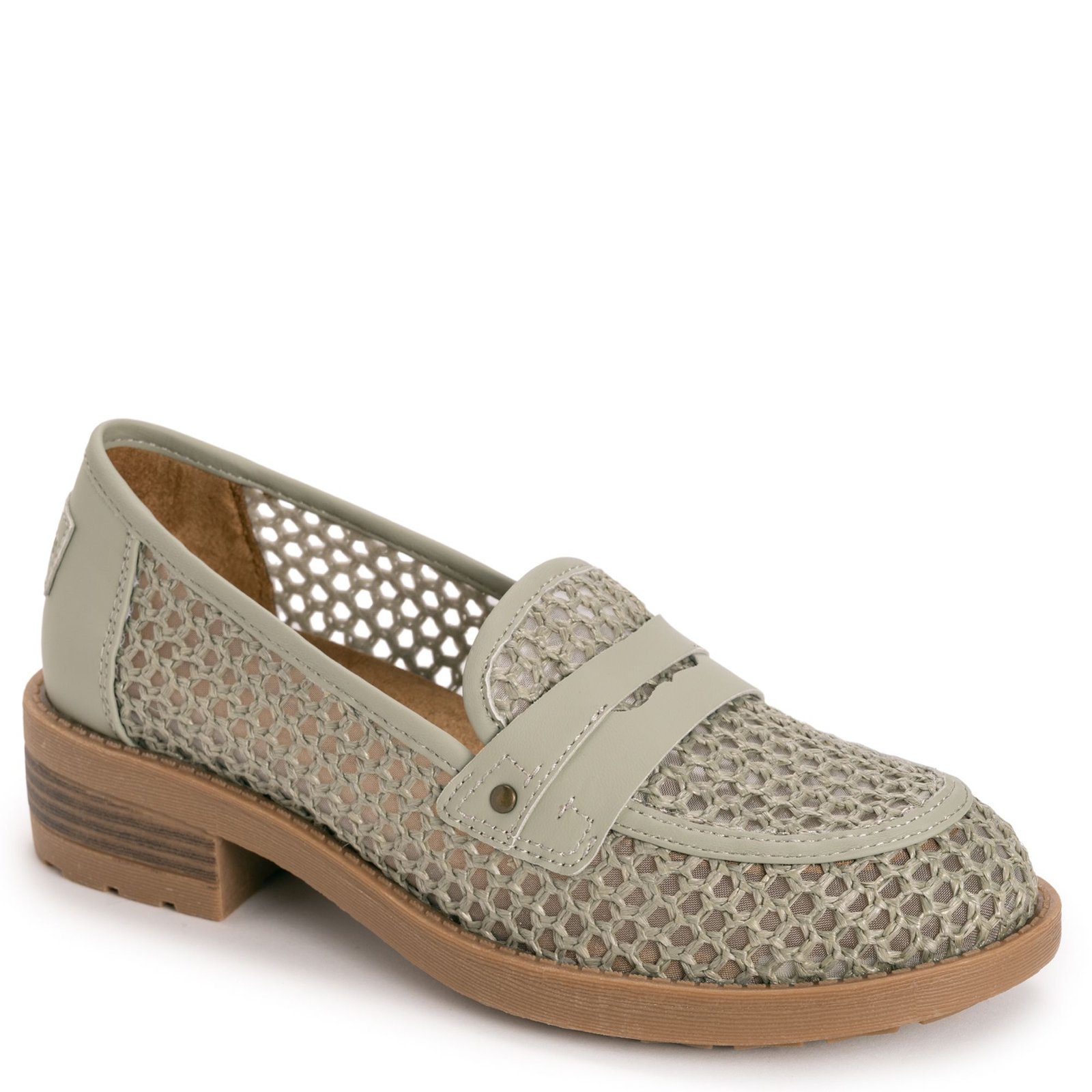 MUK LUKS Vania Loafer Women's Green Slip On 10