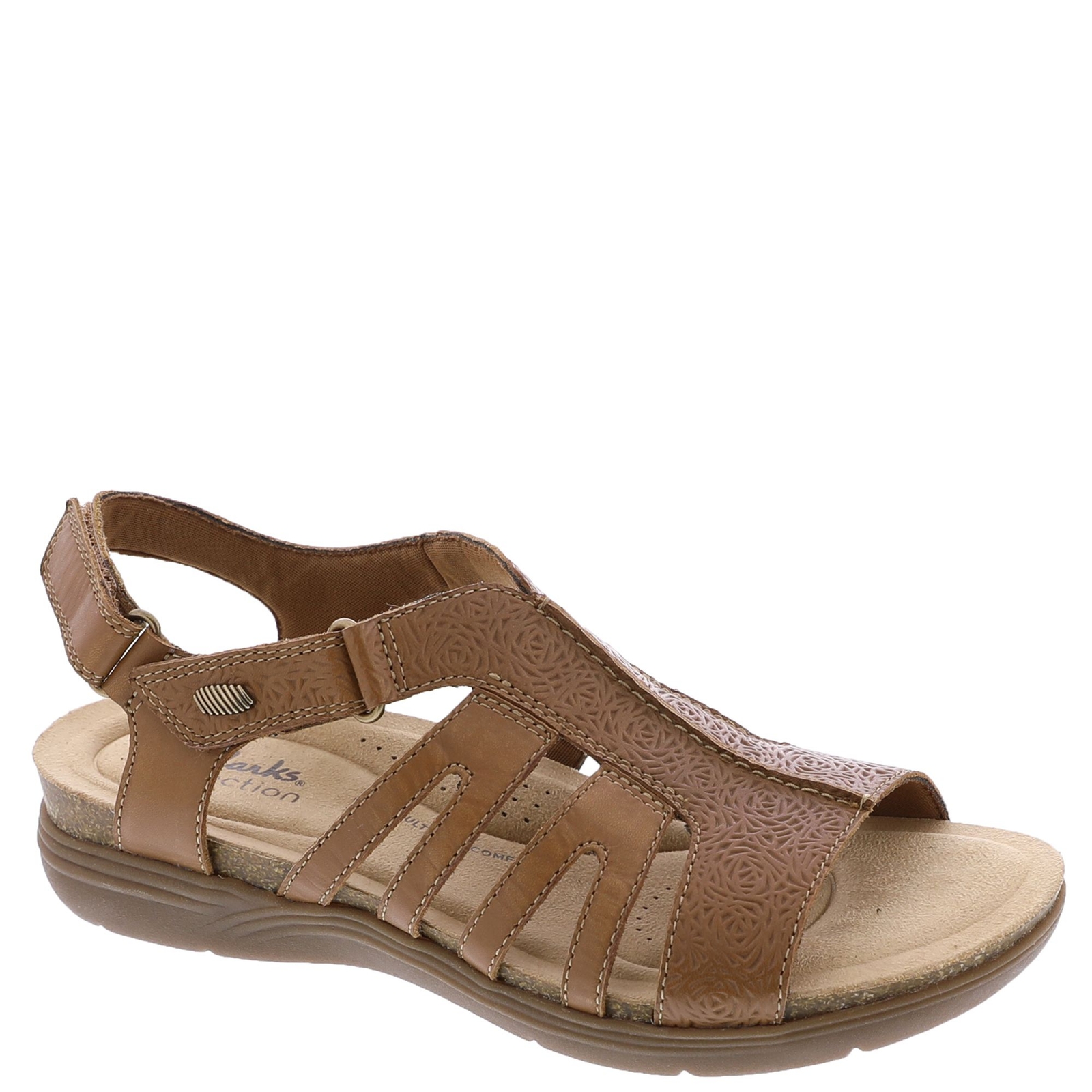 Clarks April Belle Women's Tan Sandal 7.5 W