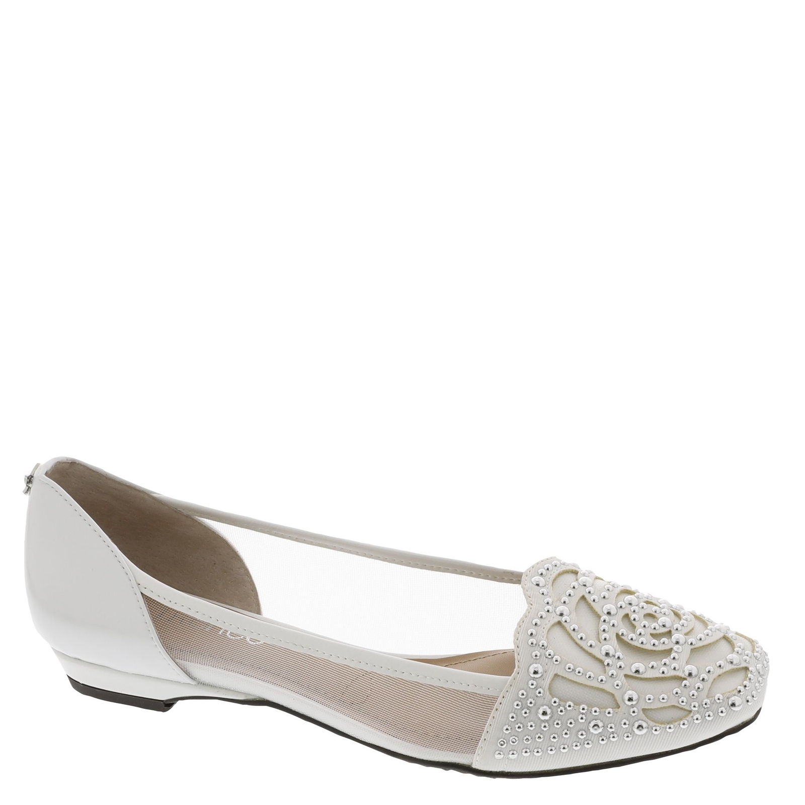 J. Renee Pariella Women's White Slip On 6 M