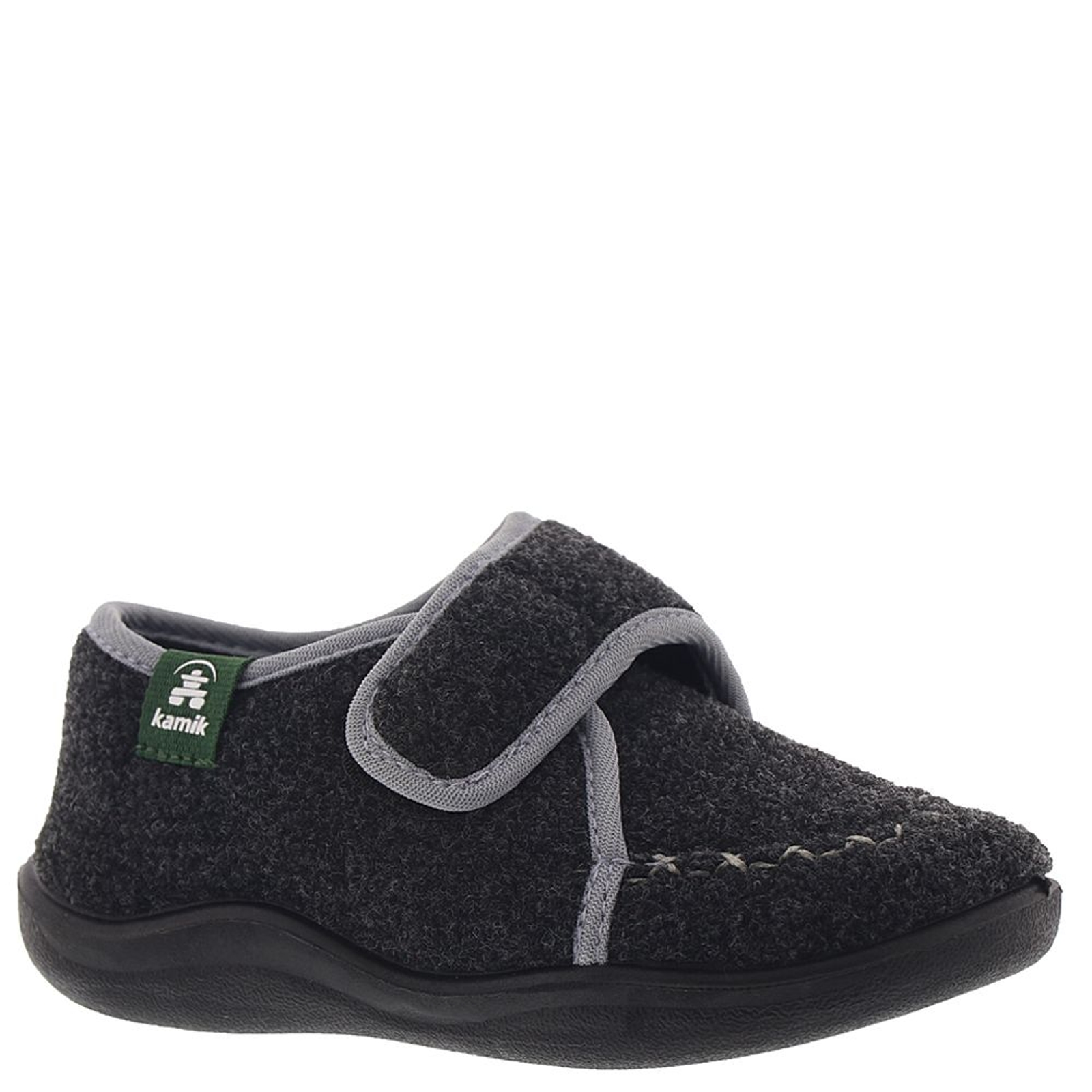 Kamik Cozylodge Kids Infant-Toddler-Youth Black Slipper 12 Toddler M