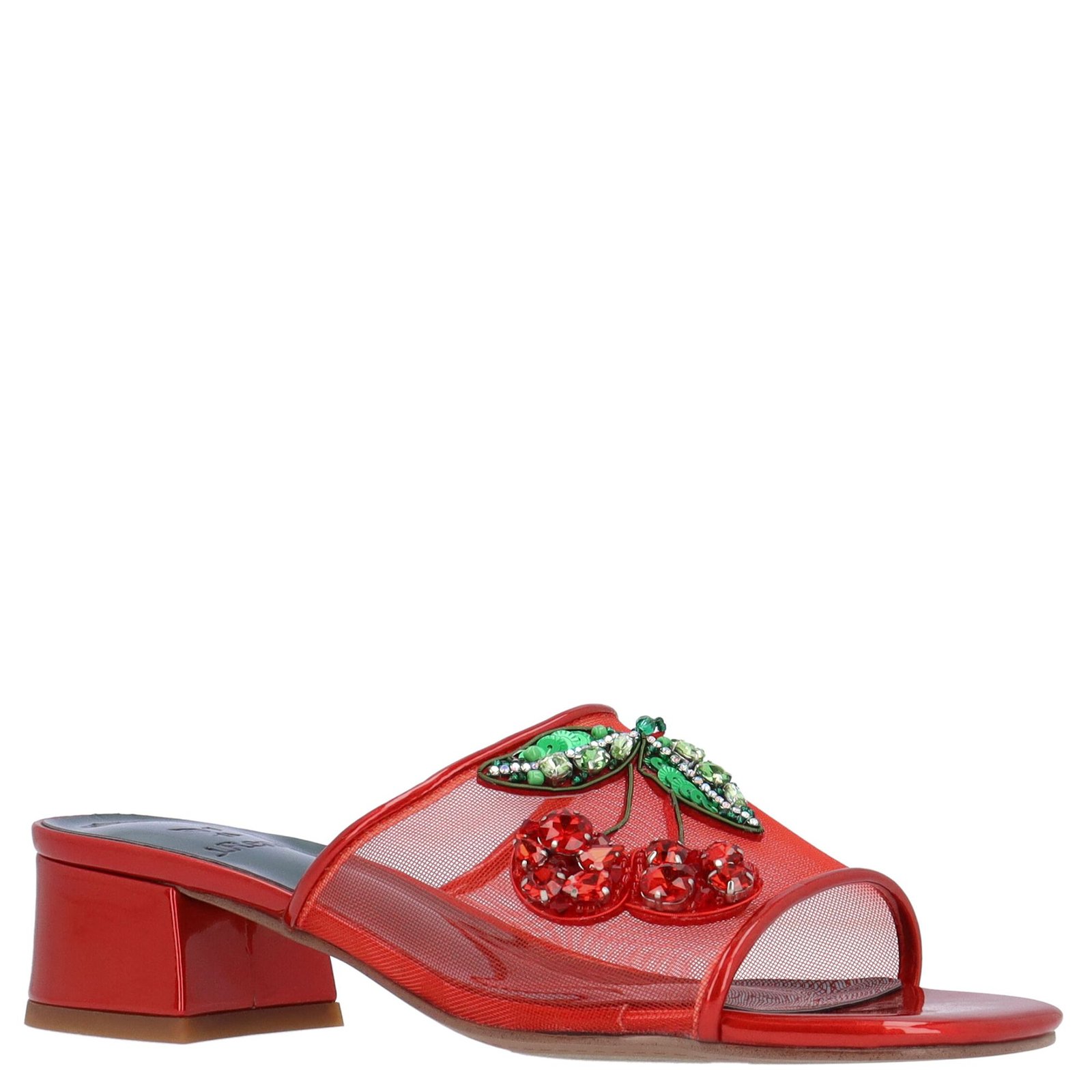 J. Renee Charry Women's Red Sandal 10.5