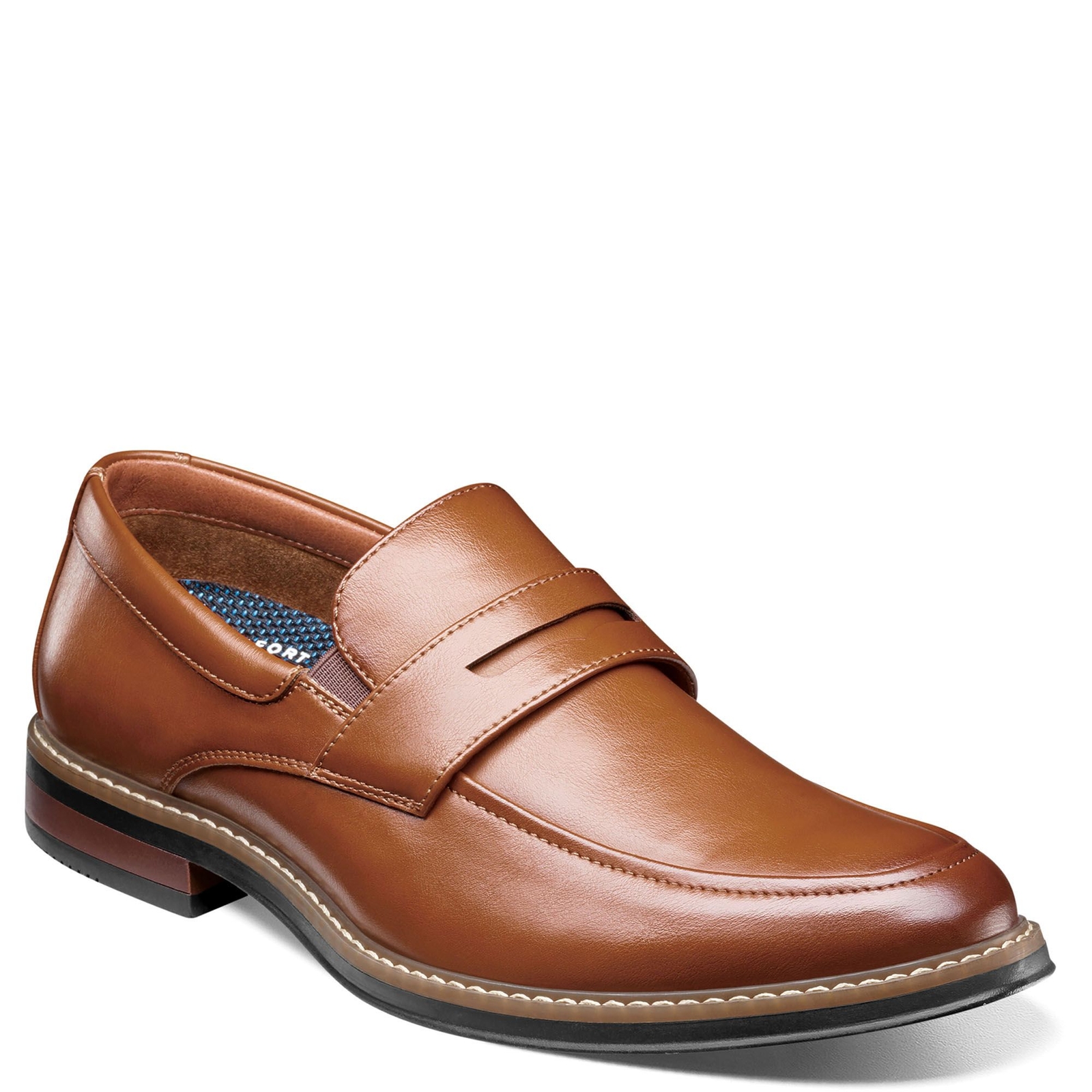 Nunn Bush Carmelo Moc Toe Slip On Men's Brown Slip On 10.5 M