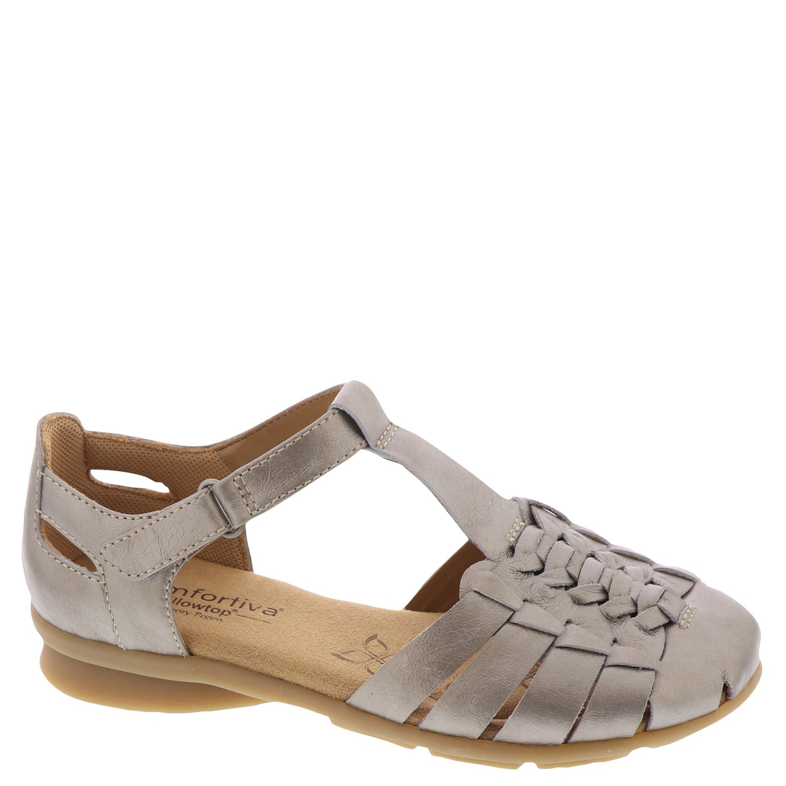 Comfortiva Persa Women's Pewter Sandal 9.5 N