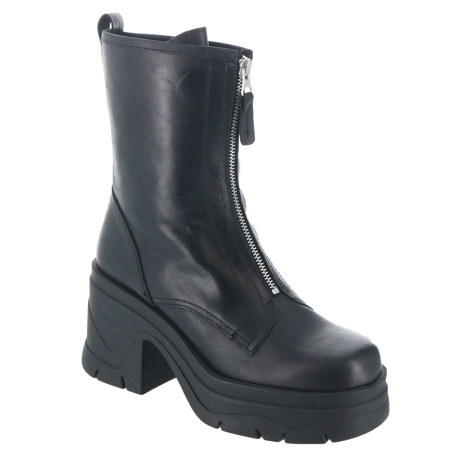 Free People Myles Zip Front Boot Women's Black Boot 9