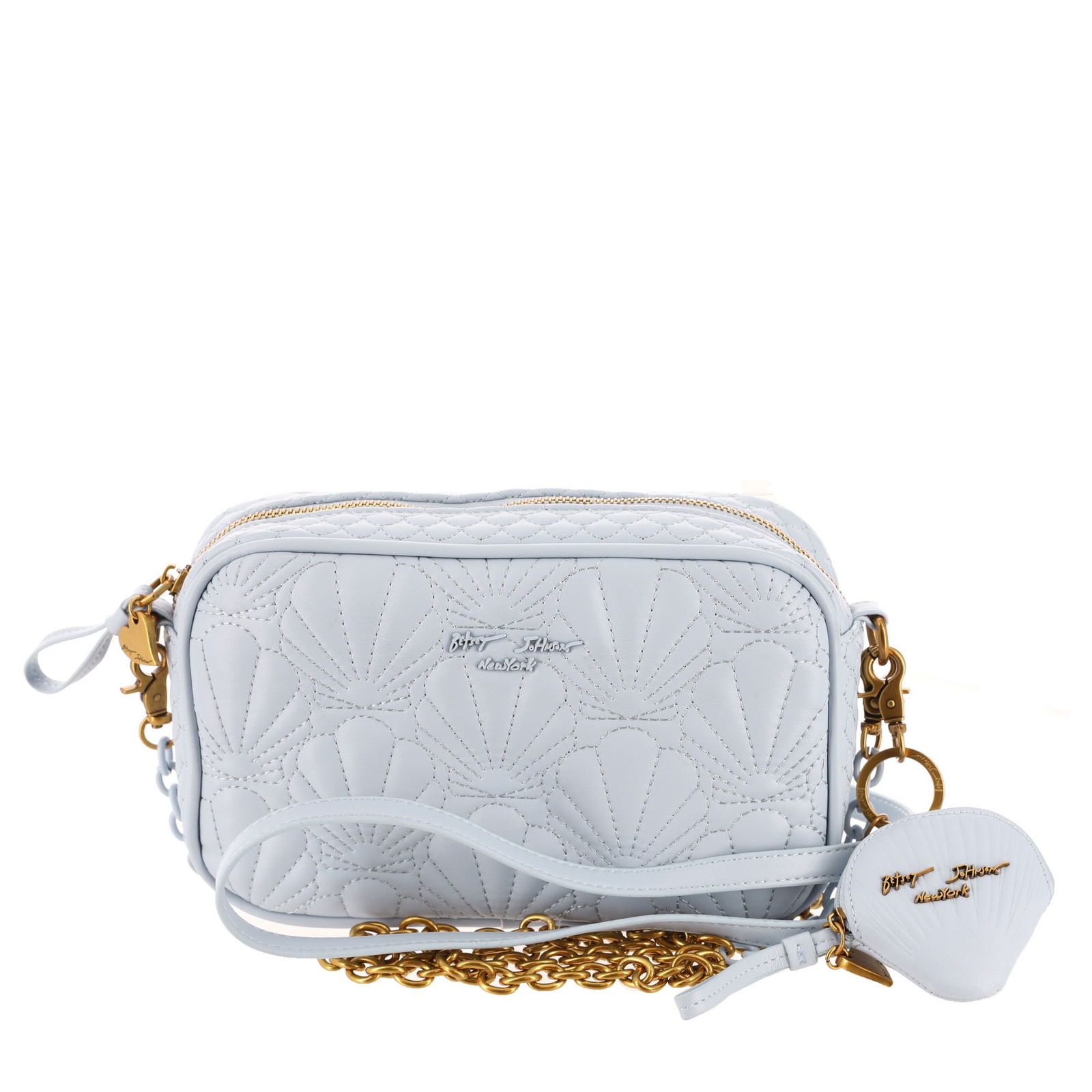 Betsy Larson For Shore Camera Crossbody Blue Bags No Size