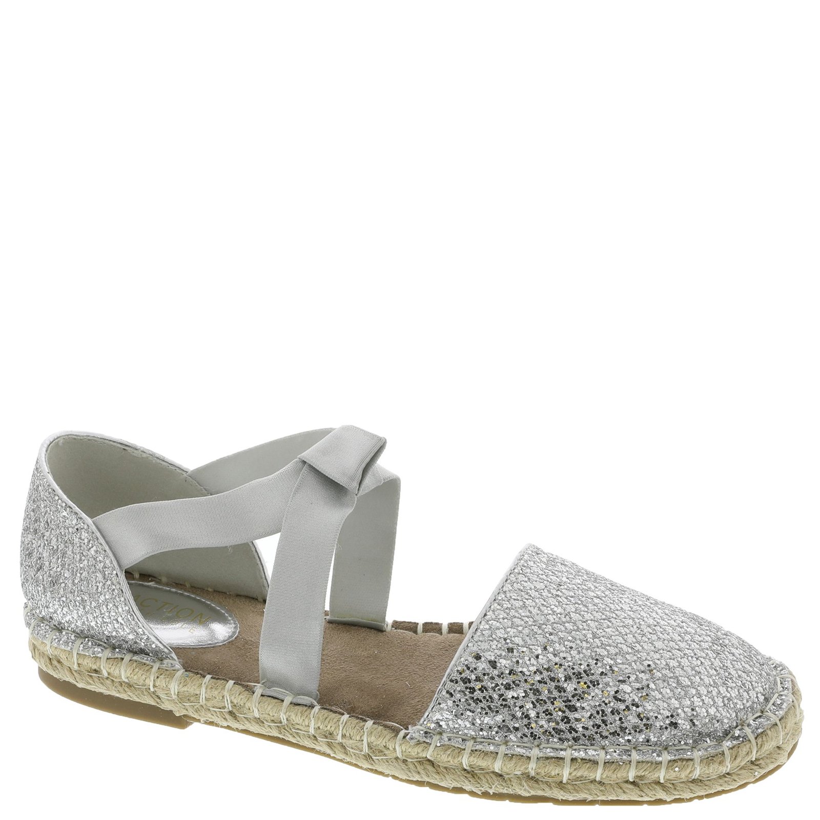 Kenneth Cole Reaction Luna Women's Metallic,Silver Slip On 9.5 M