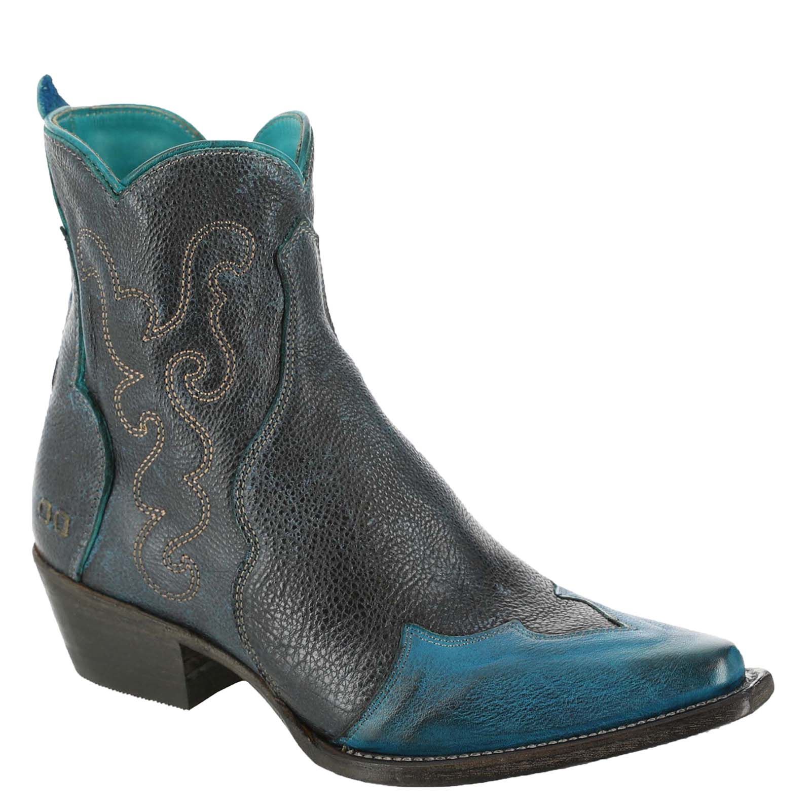 Bed: Stu Ace Women's Blue Boot 6.5 M