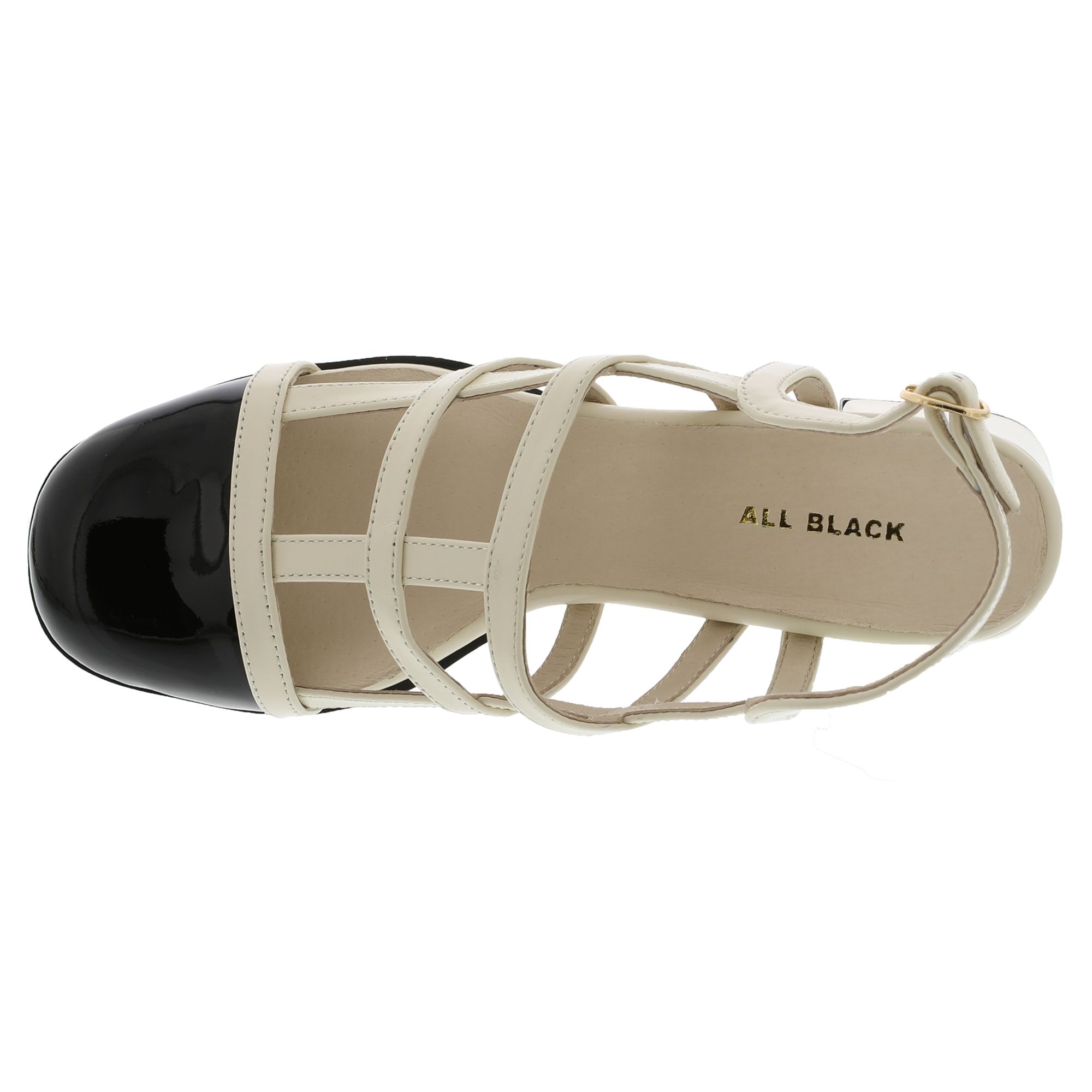 ALL BLACK CoCo Strappy Lady Womens Sandal 40990₽