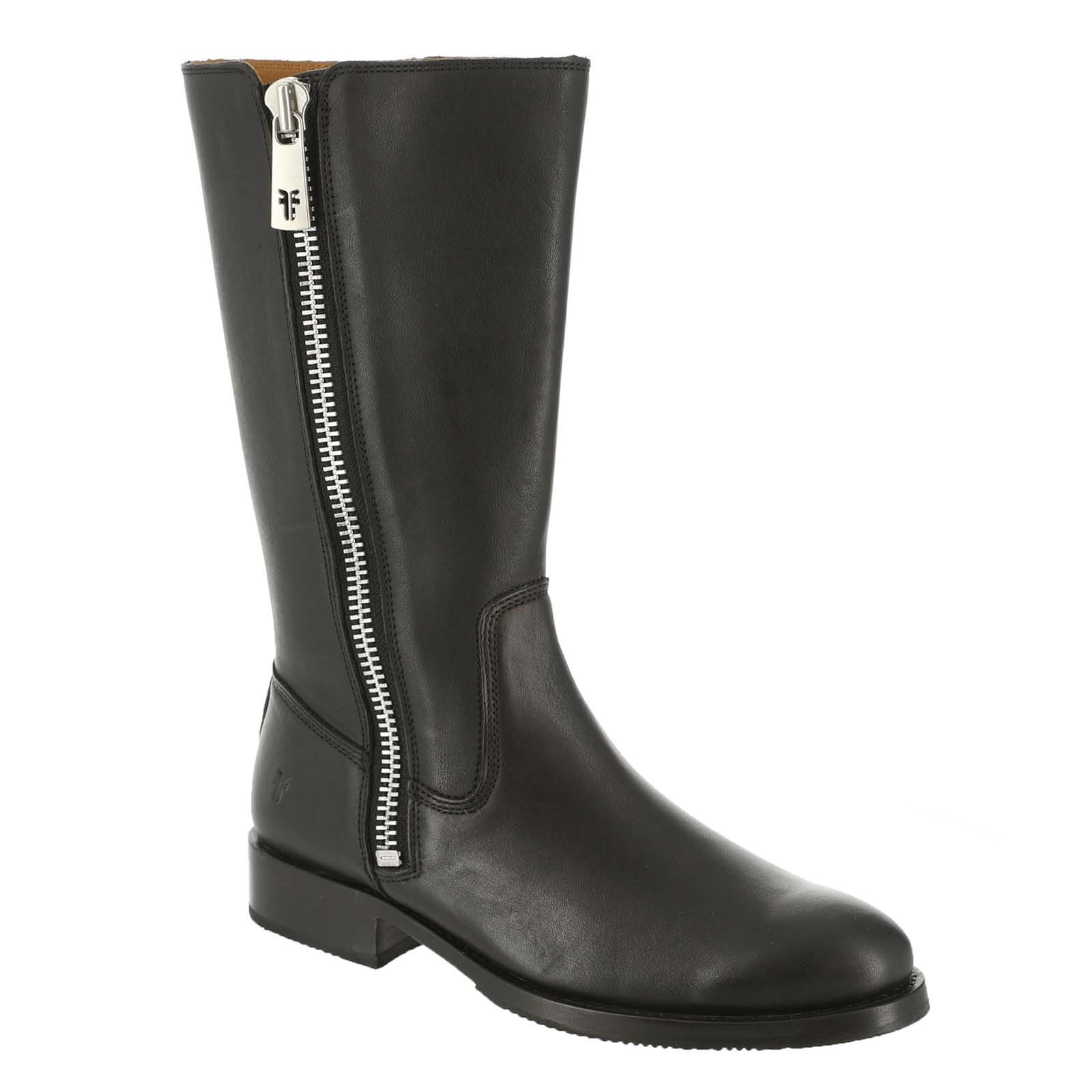 Frye Company Madison Heavy Zip Tall Women's Black Boot 8