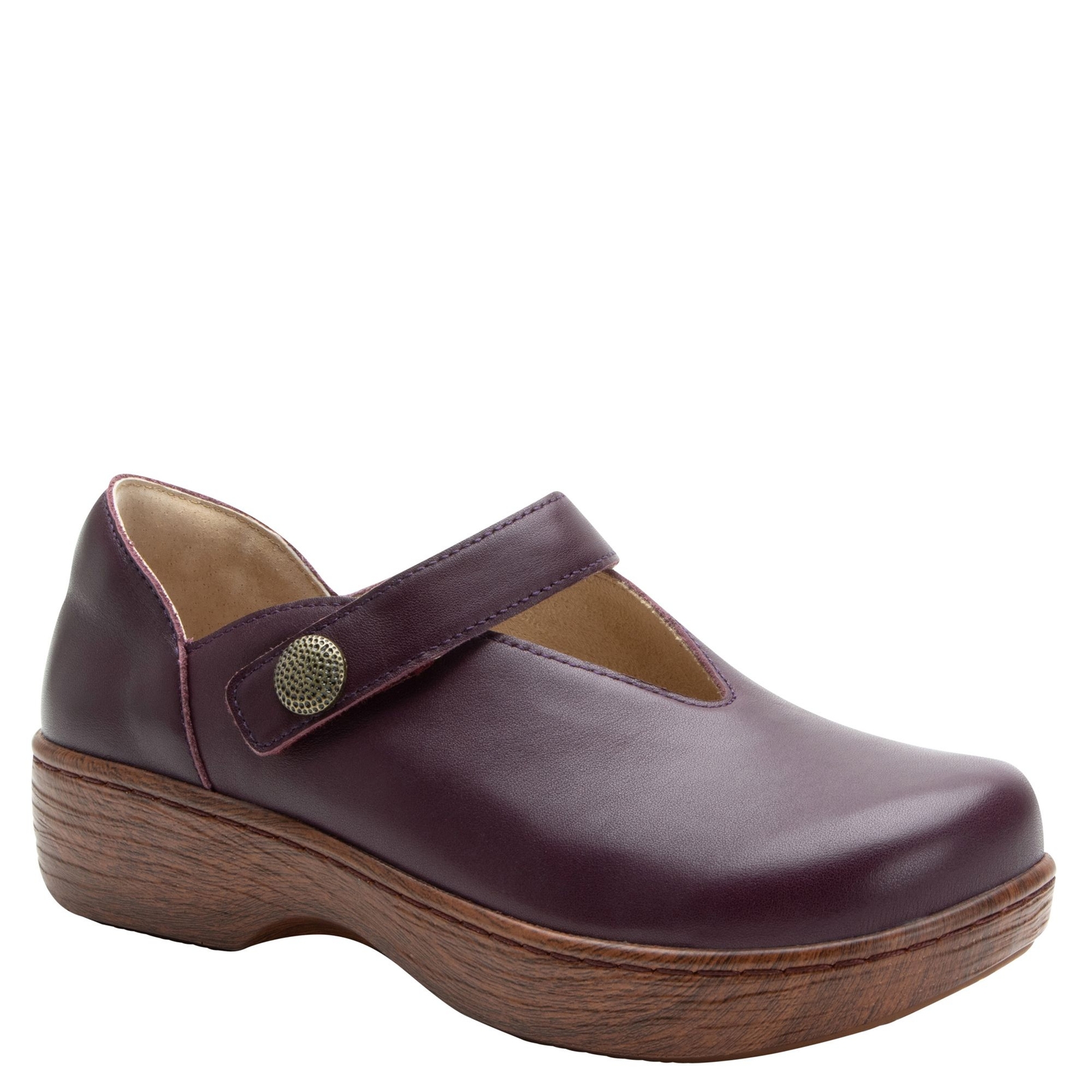Alegria Ophelia Women's Burgundy Slip On Euro 38 US 8 - 8.5 M