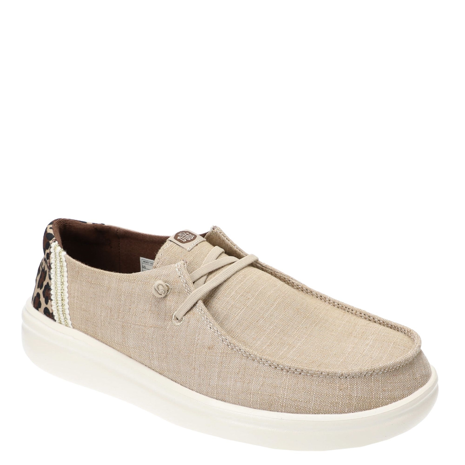 Hey Dude Wendy Rise Animal Women's Tan Slip On 8 M