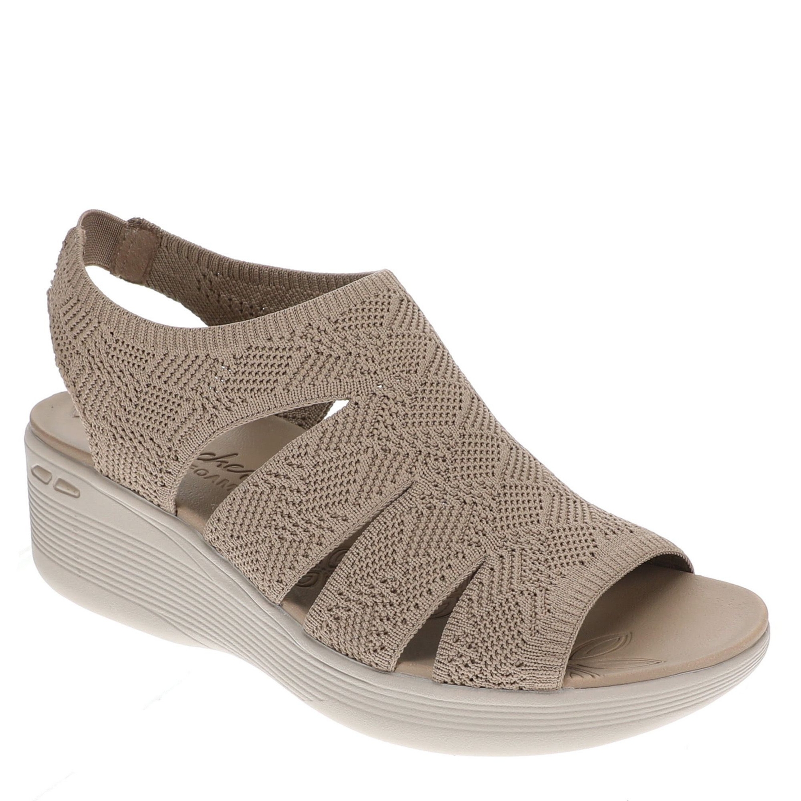 Skechers Cali Pier-Lite Memory Maker Women's Brown Sandal 8 M