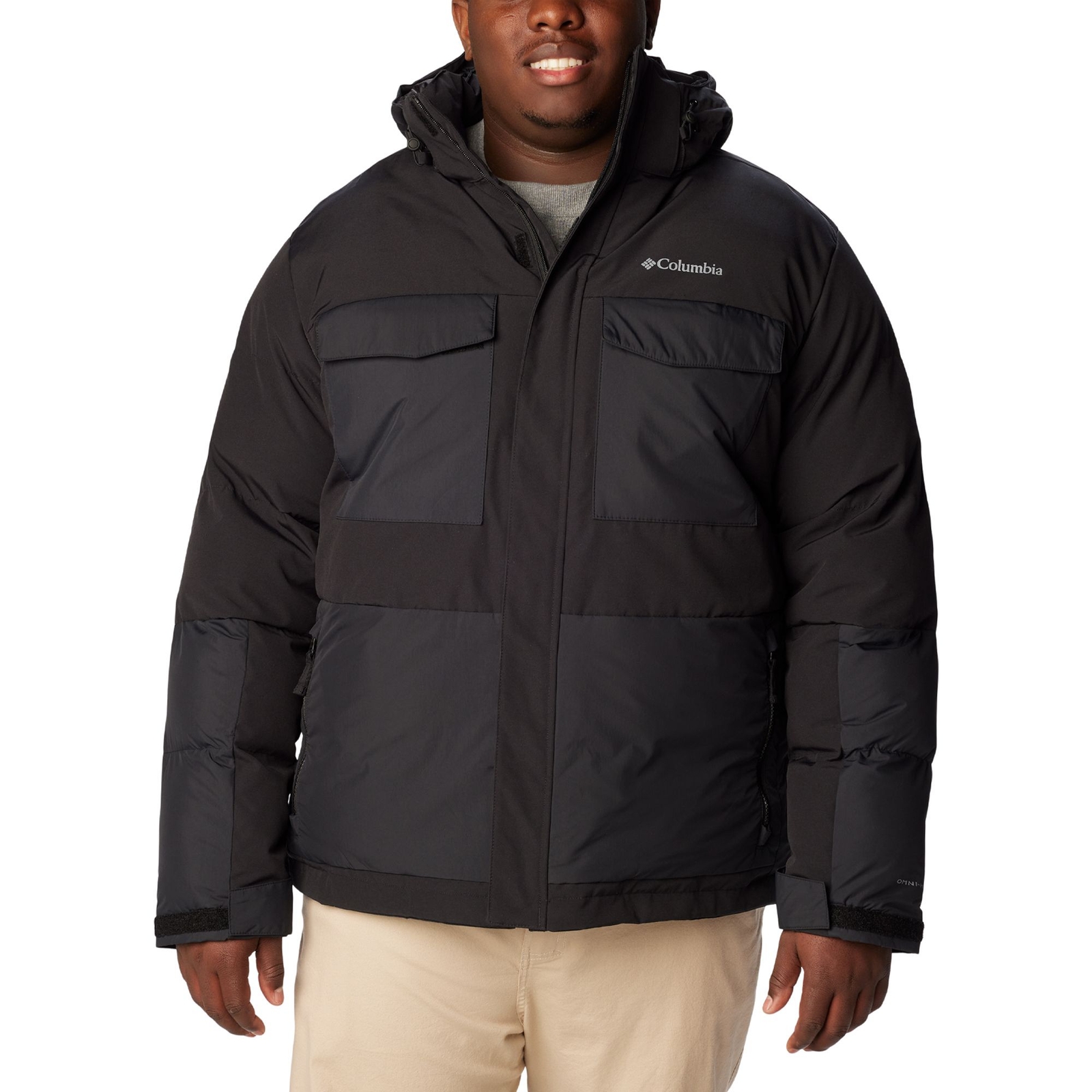 Columbia Men's Marquam Peak Fusion Jacket Black Coats 1X