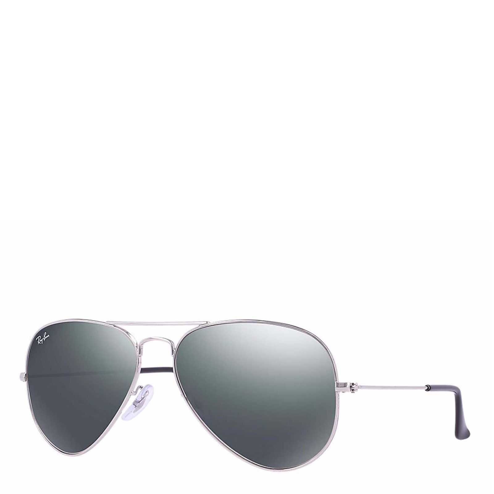 Ray-Ban-Aviator Mirror Sunglasses Unisex Silver Misc Accessories No Size