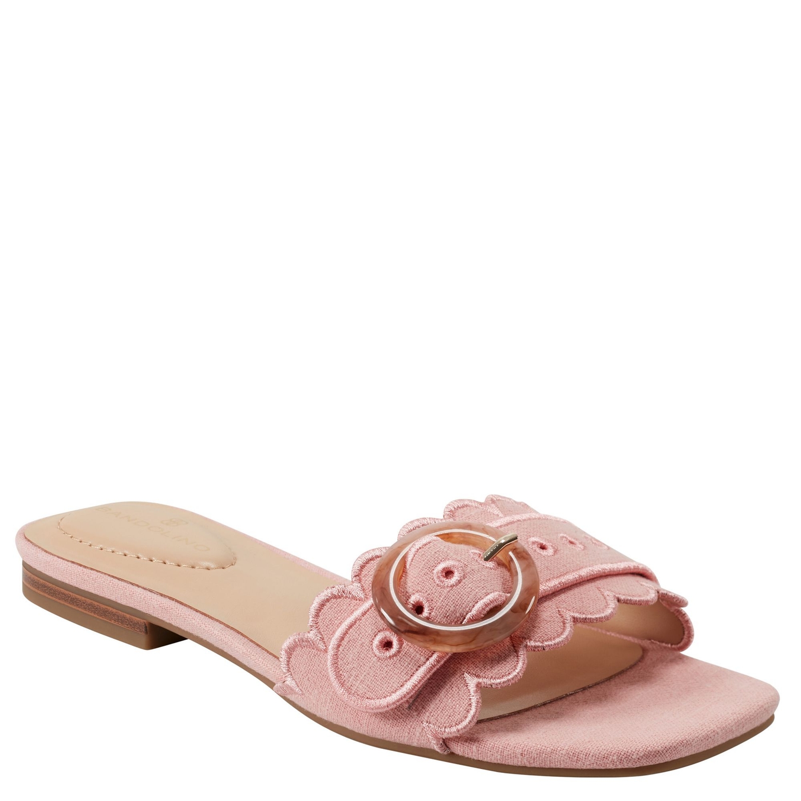 Bandolino Silla Women's Pink Sandal 7 M