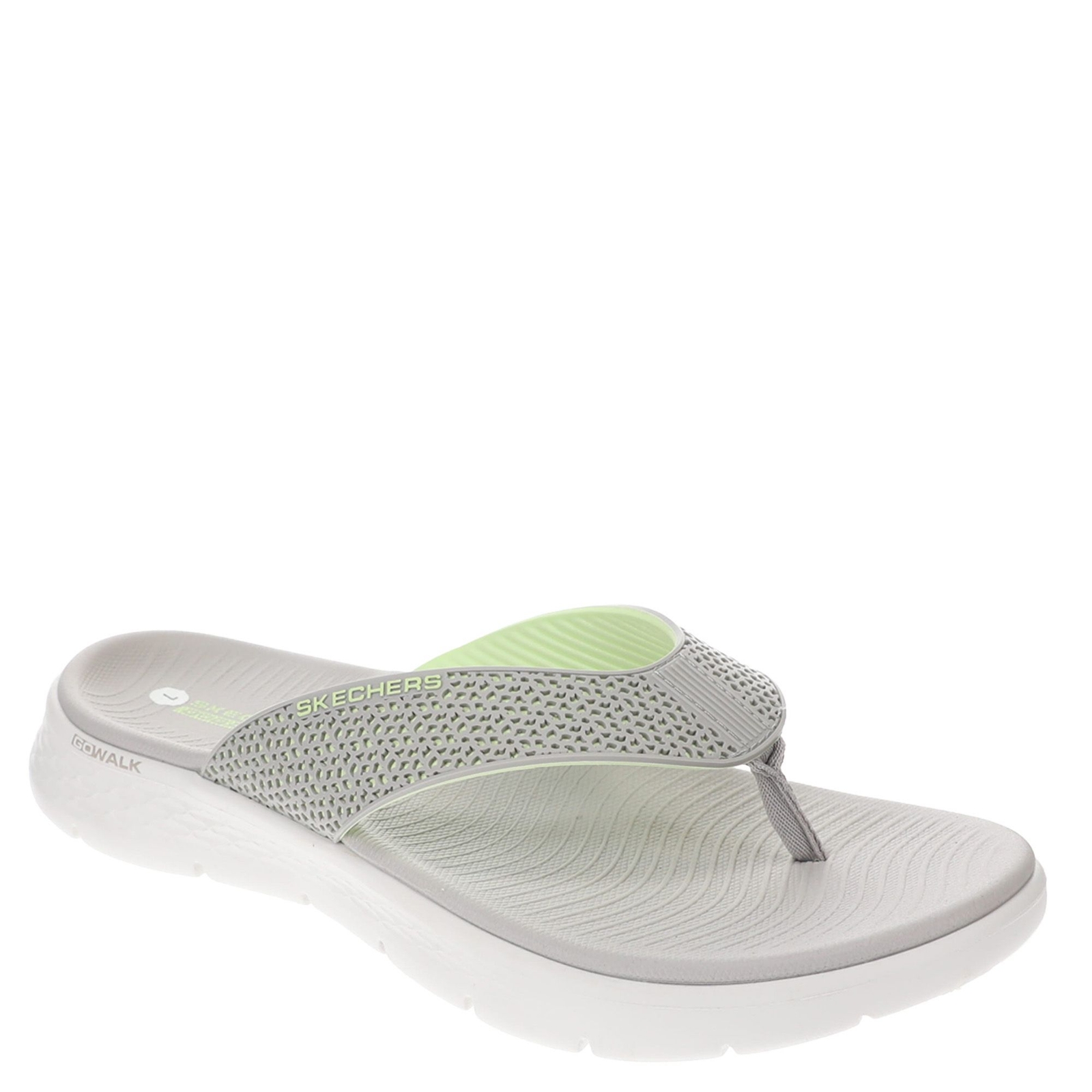 Skechers On The Go Go Walk Flex-Eve Women's Grey Sandal 5 M