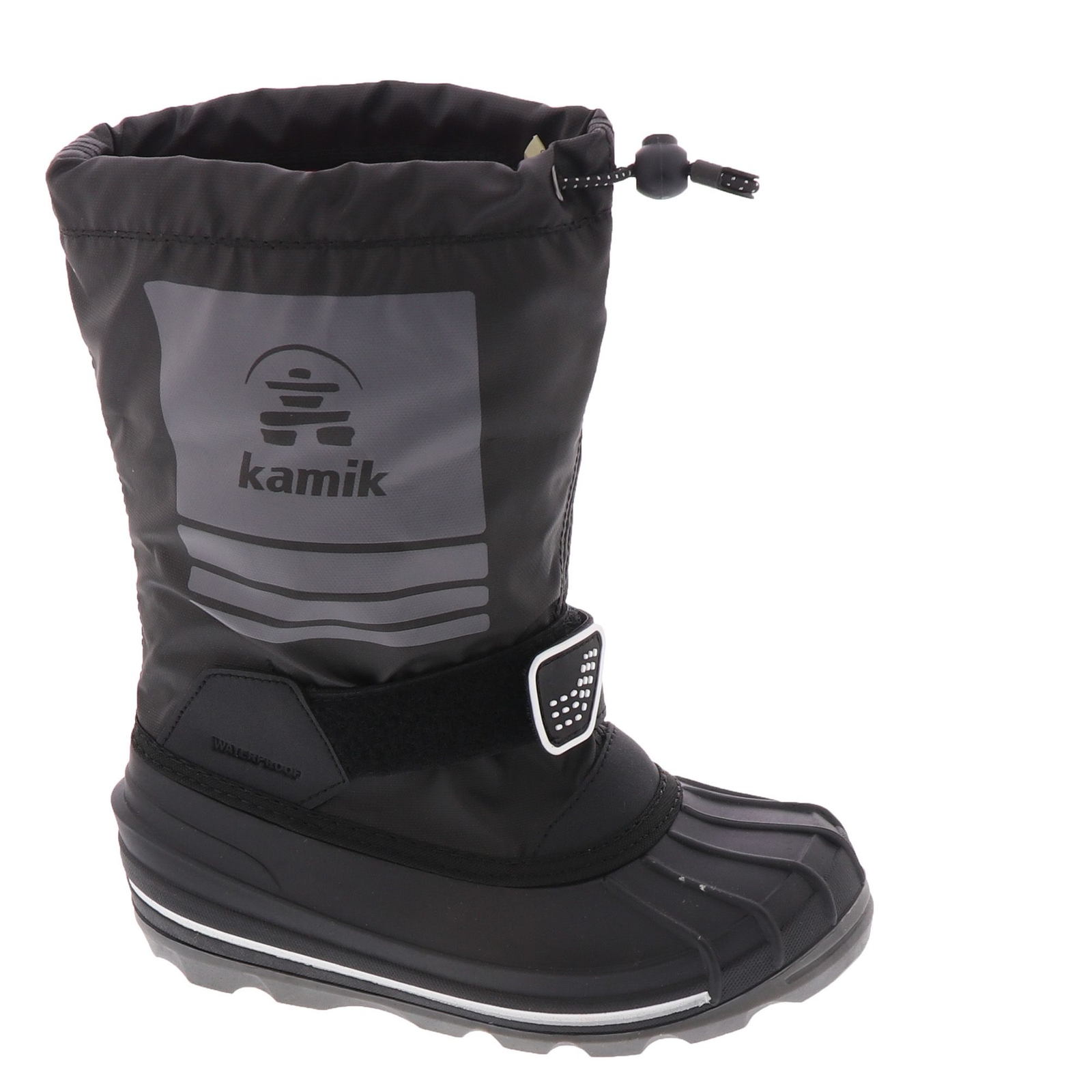 Kamik Shockwave Boys' Toddler-Youth Black Boot 13 Toddler M