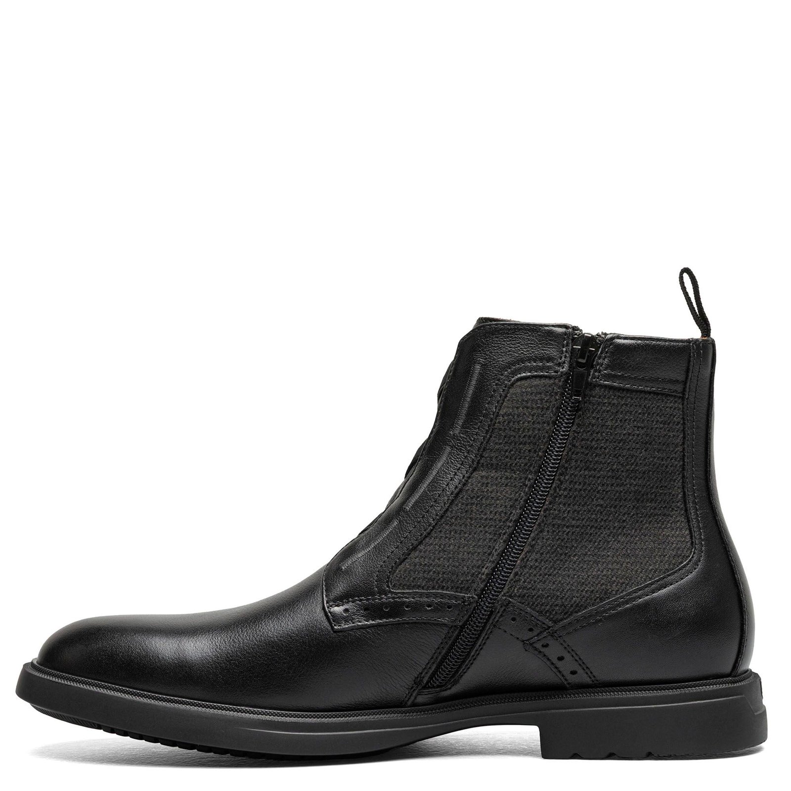 Stacy Adams Shoes Thompson Plain Toe Elastic Lace Boot Black Size 7.5 — photo 2