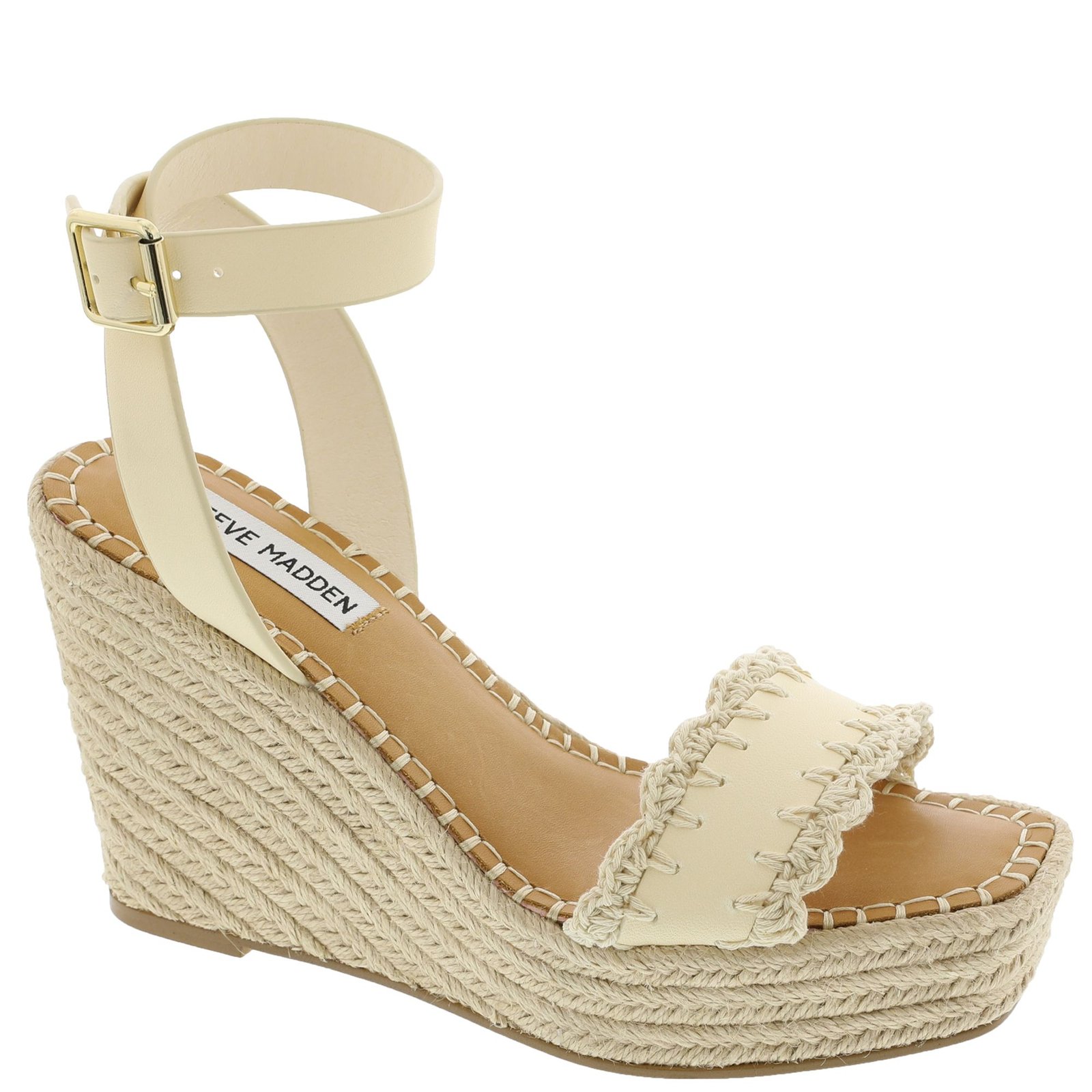 Steve Madden Undone Women's Bone Sandal 11 M