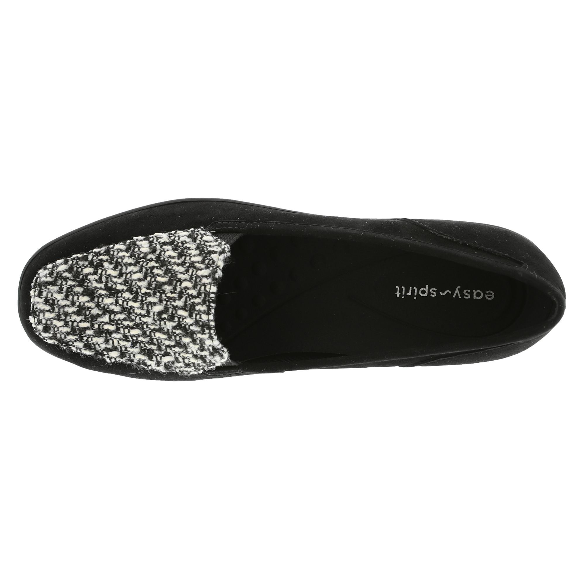 Easy Spirit Womens Devit Closed Toe Oxfords Black Size 8.5