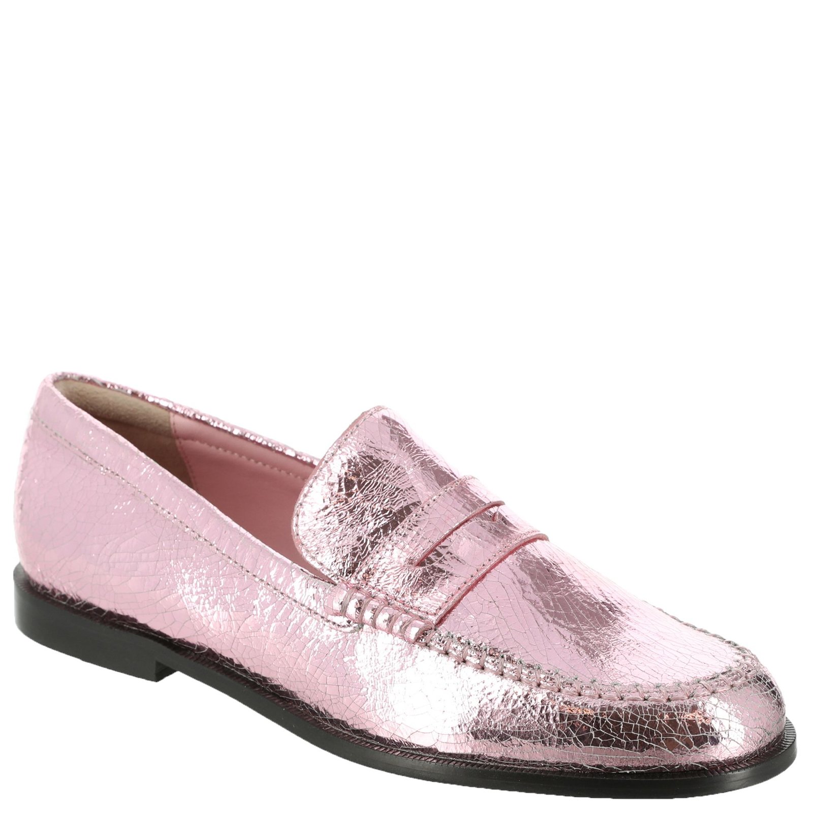 Free People Blanket Stitch Loafer Women's Pink Slip On 7