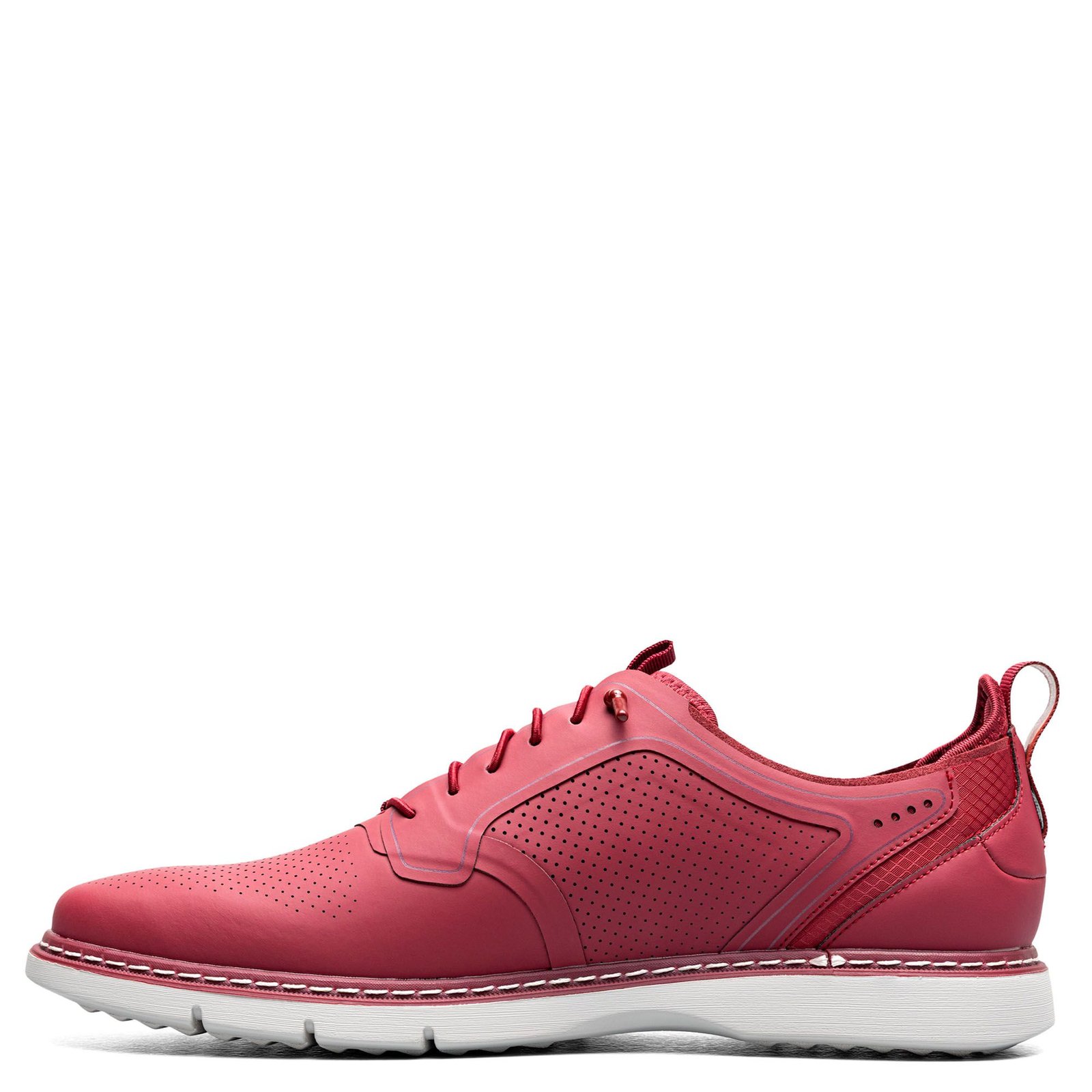 Stacy Adams Shoes Synchro Plain Toe Elastic Lace Up Raspberry Size 9.5 — photo 2