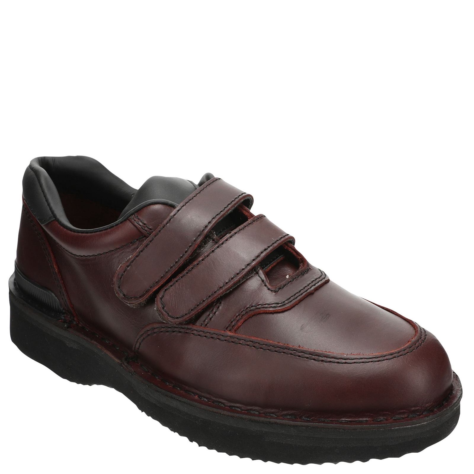 Ultra-Walker Men's Quick Grip Casual Walking Brown Oxford 9.5 E4