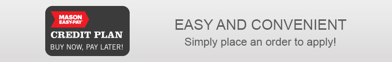Buy Now, Pay Later with Mason Easy-Pay Credit