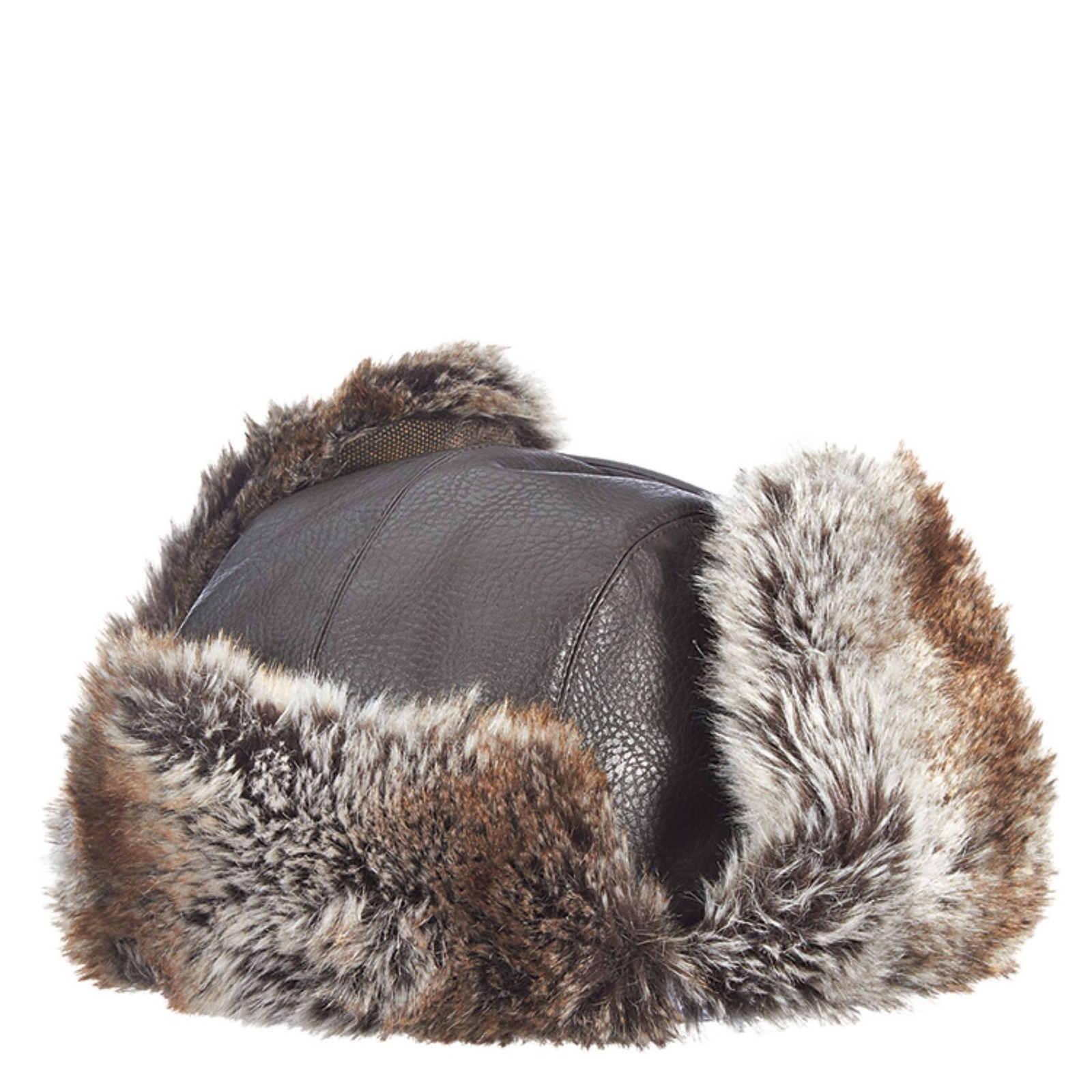 Scala Men's Weather Leather Hat Brown Hats XL