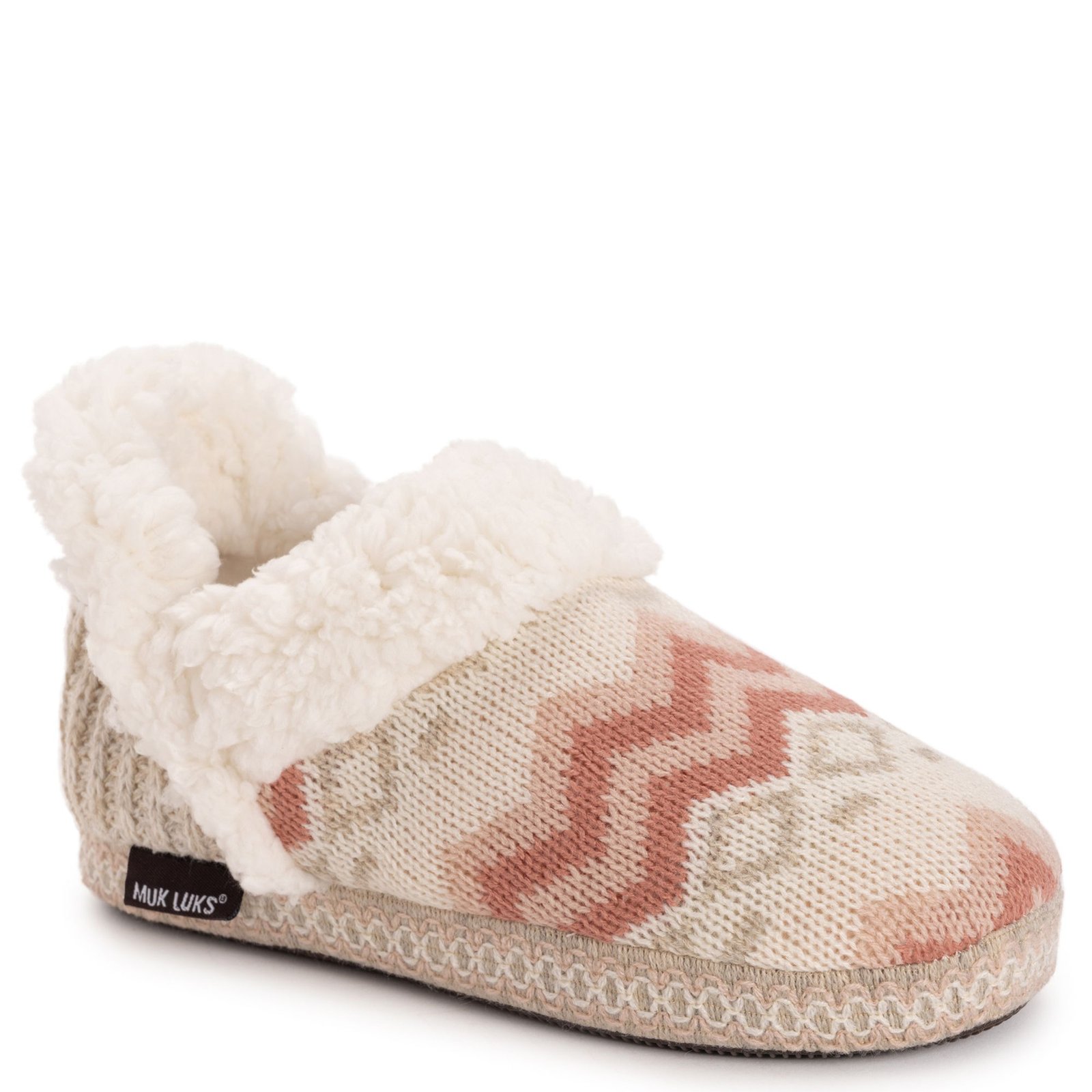 MUK LUKS Magdalena Slipper Women's Tan Slipper L Size 9-10
