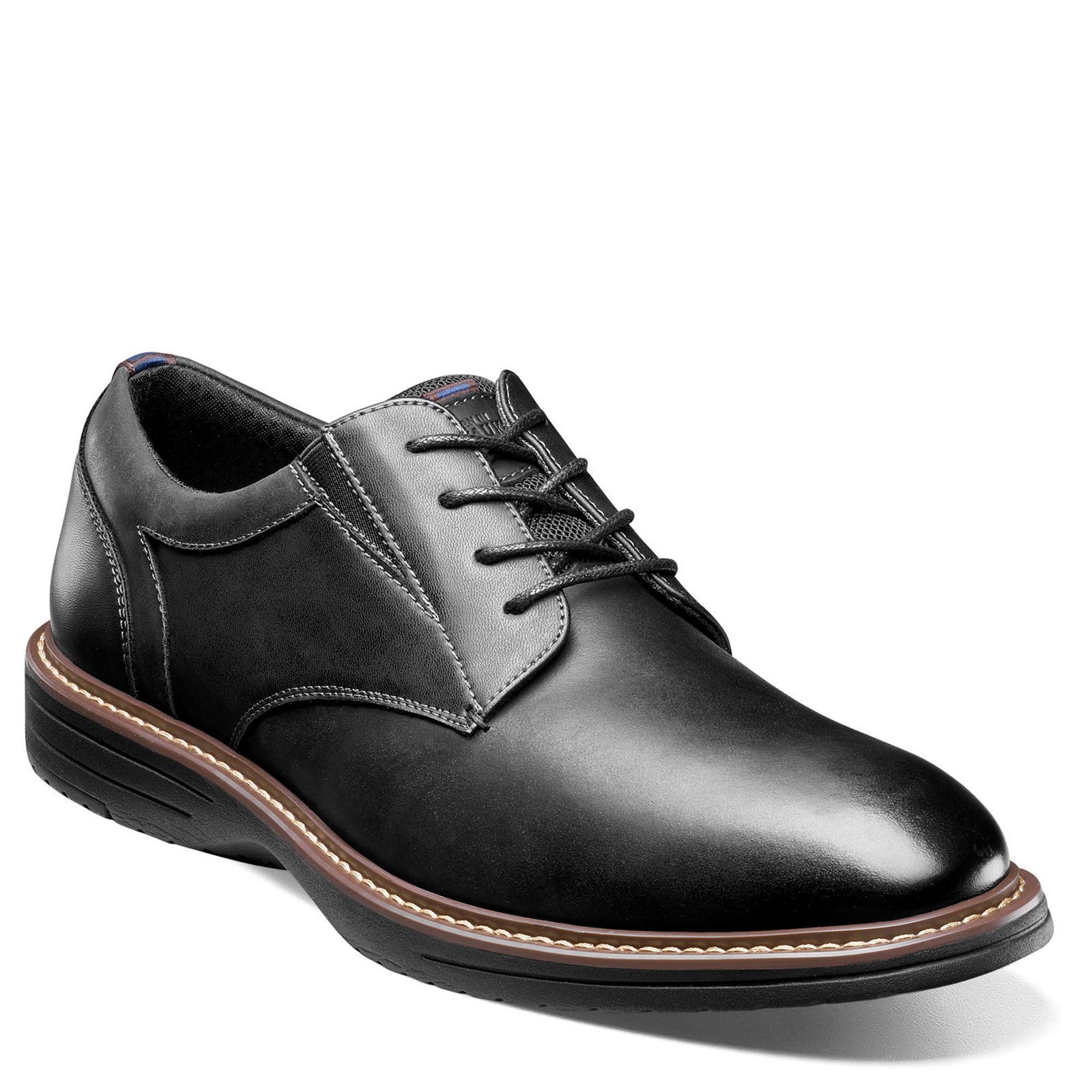 Nunn Bush Griff Plain Toe Oxford Men's Black Oxford 7 M