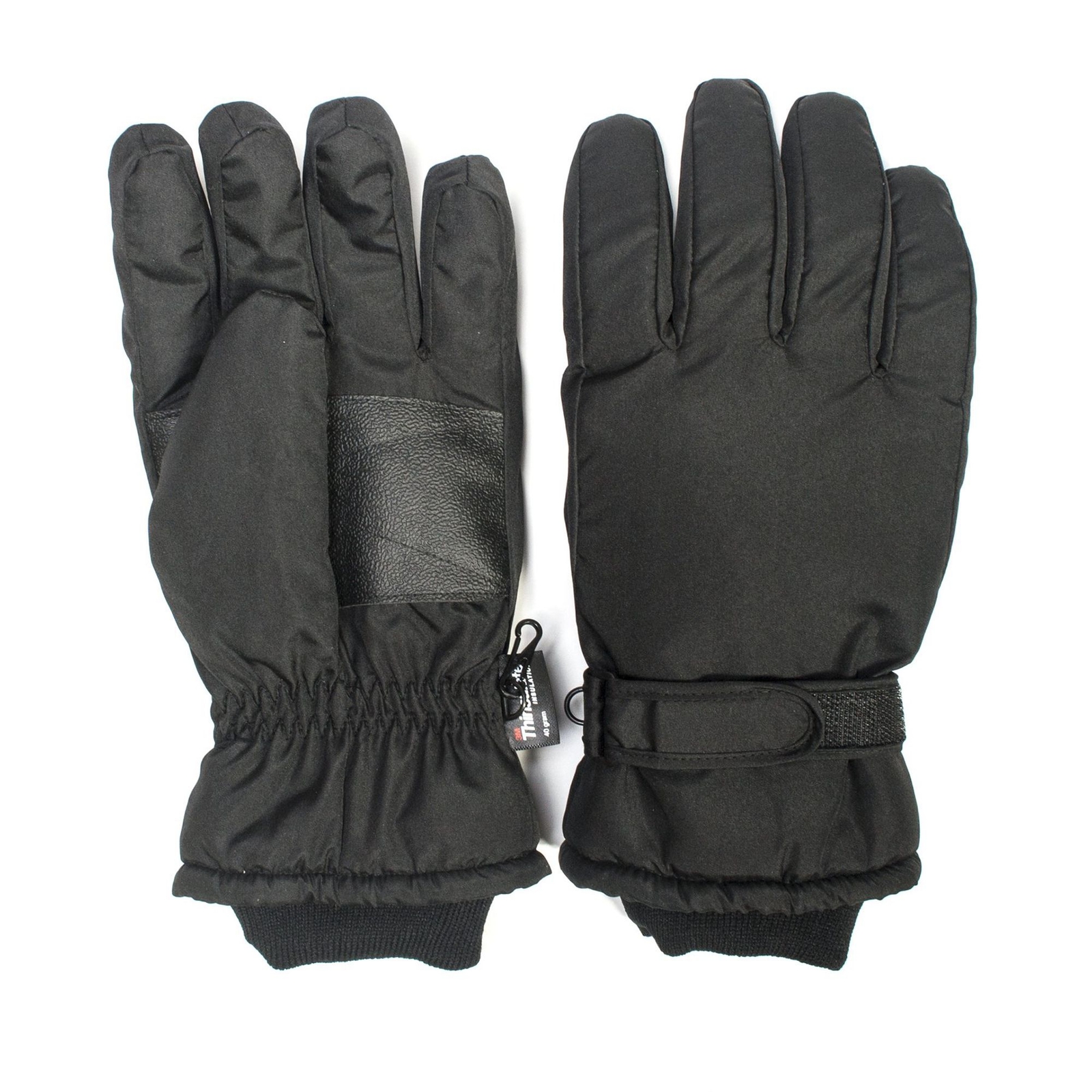 Quiet Wear Men's Waterproof Thinsulate Gloves Black Misc Accessories XL