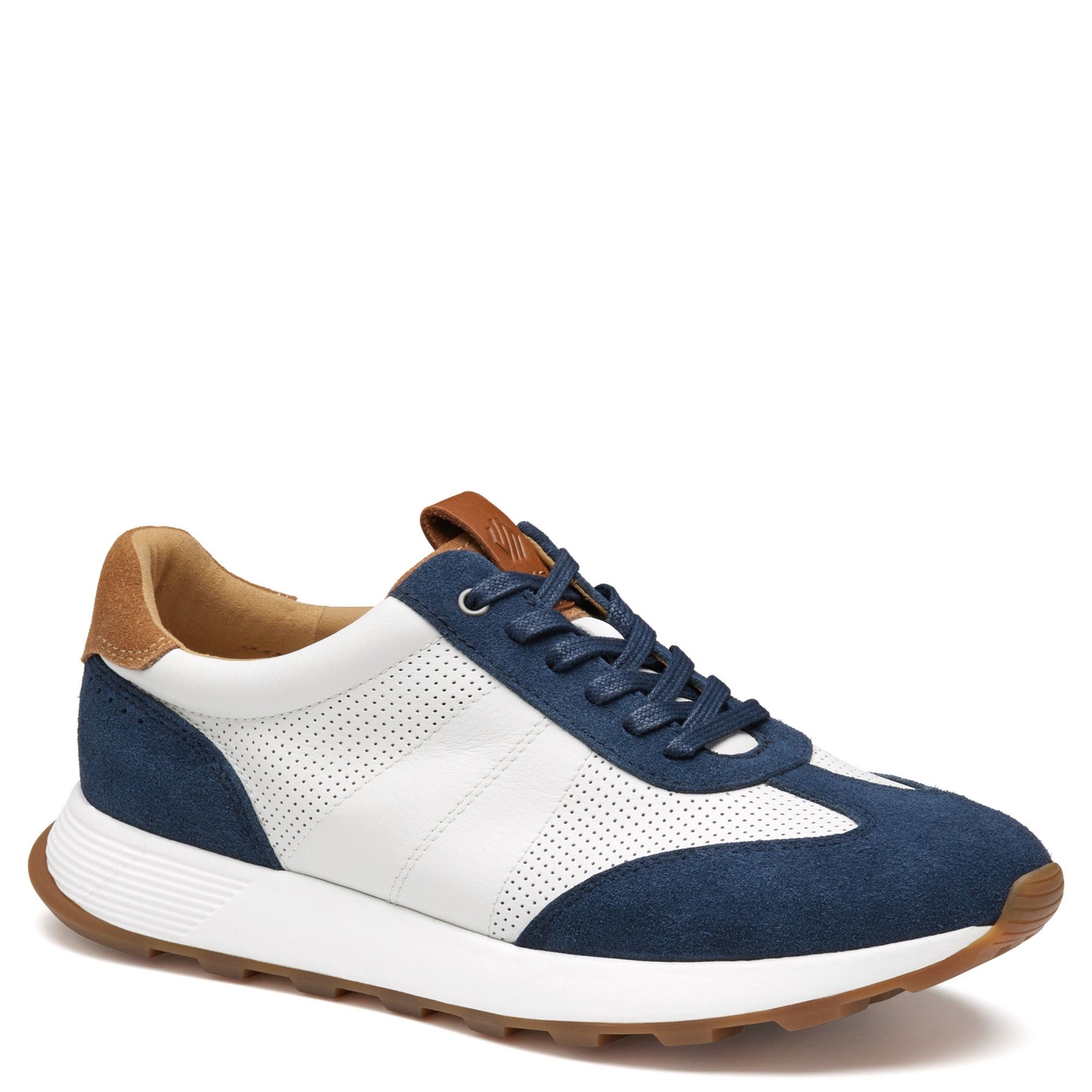 Johnston & Murphy Kinnon T-Toe Men's Navy Sneaker 8.5 M