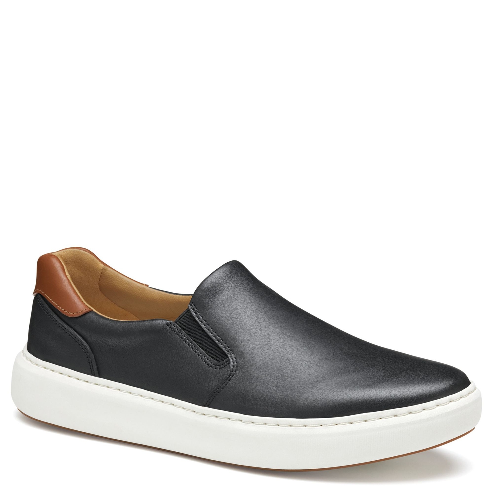 Johnston & Murphy Anders Slip On Men's Black Slip On 9 M