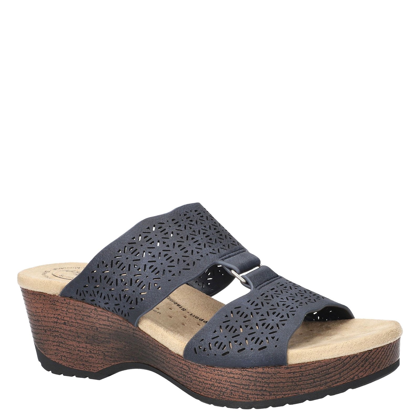 Easy Works Rin Women's Navy Sandal 10 W