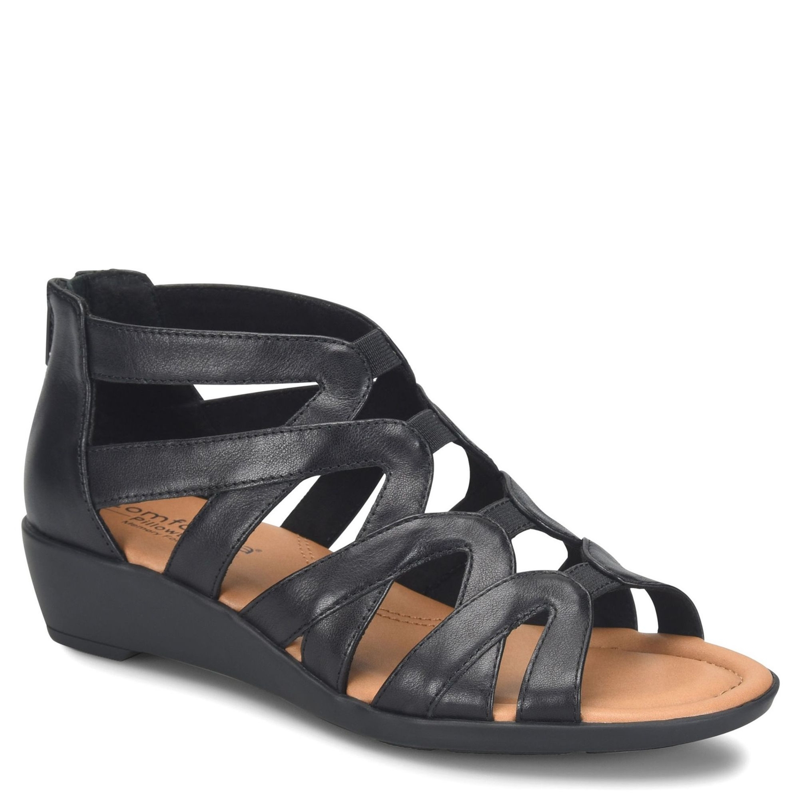 Comfortiva Eternia Women's Black Sandal 9 W