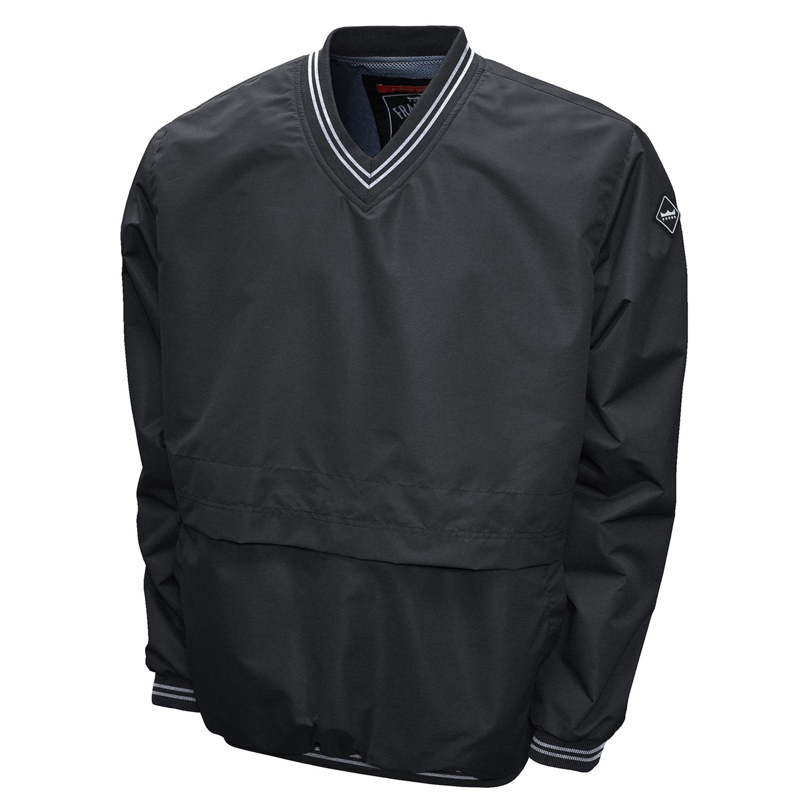 Franchise Club Windshell Pullover Jacket Grey Jackets 4X