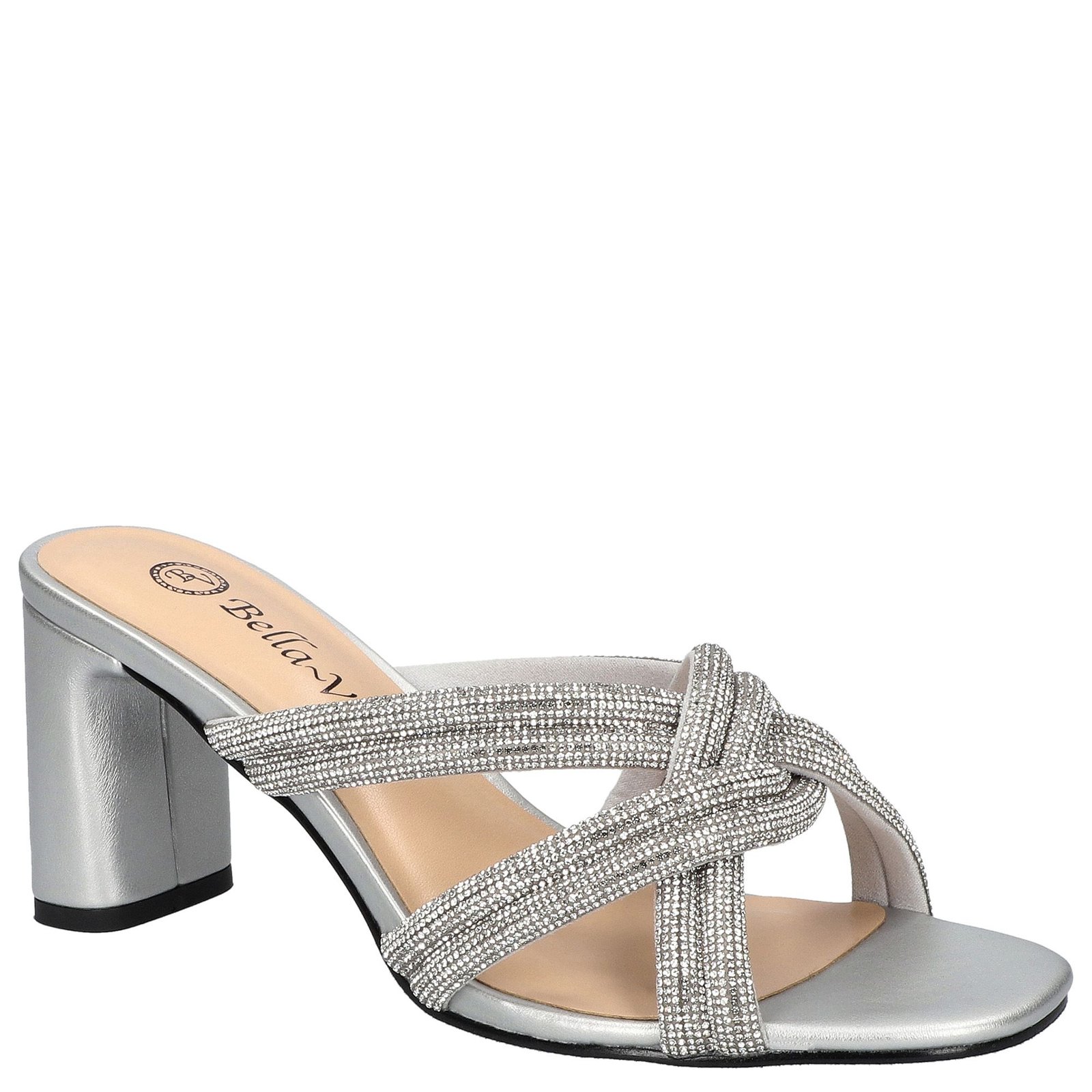Bella Vita Carmen Women's Silver Sandal 11