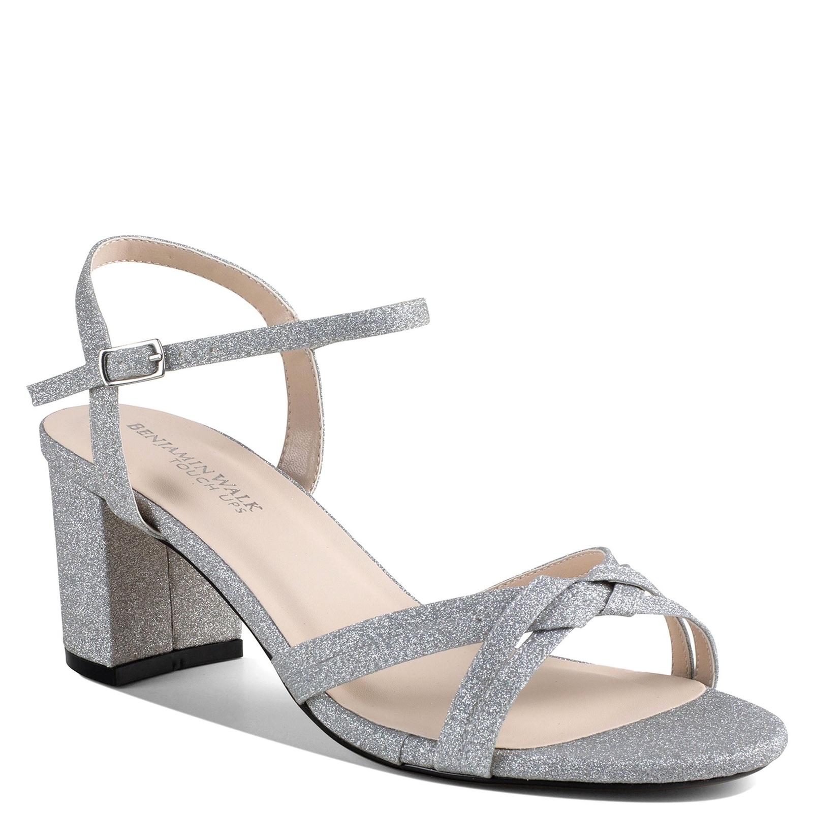 Touch Ups Elle Women's Silver Sandal 11 M