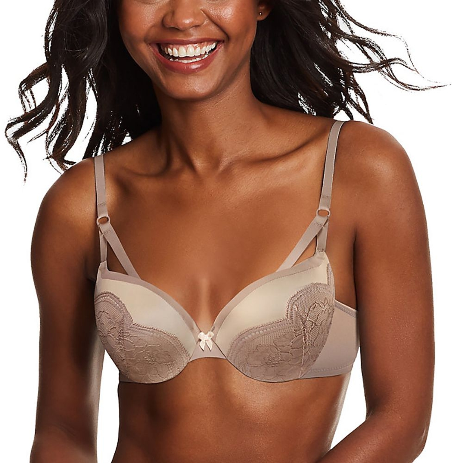 Maidenform-Love the Lift Push Up & In Demi Bra Multi Bras 34-B