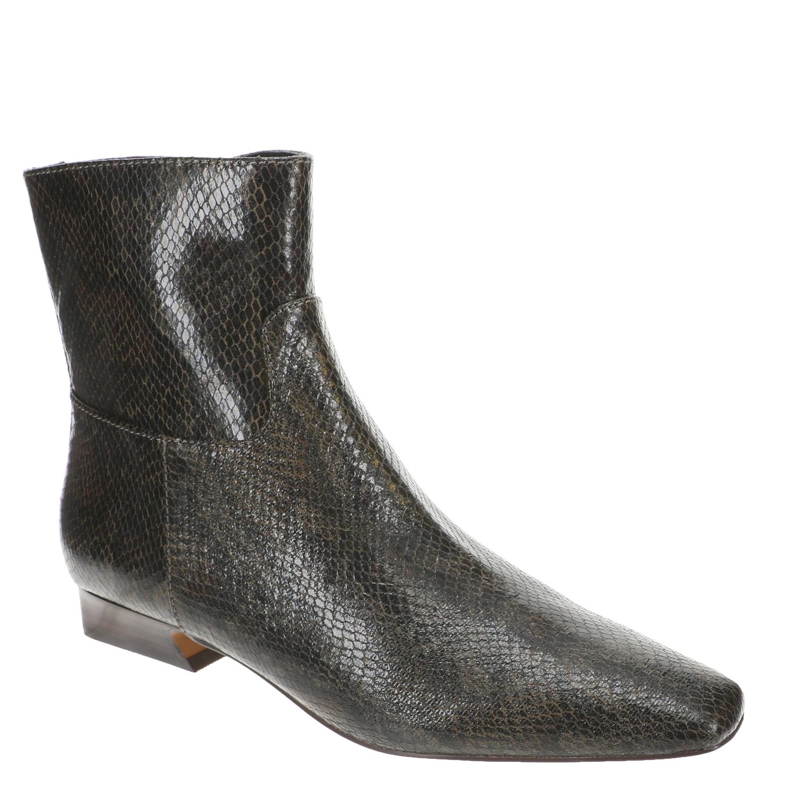 Free People Easy Does It Vegan Snake Women's Black Boot 7