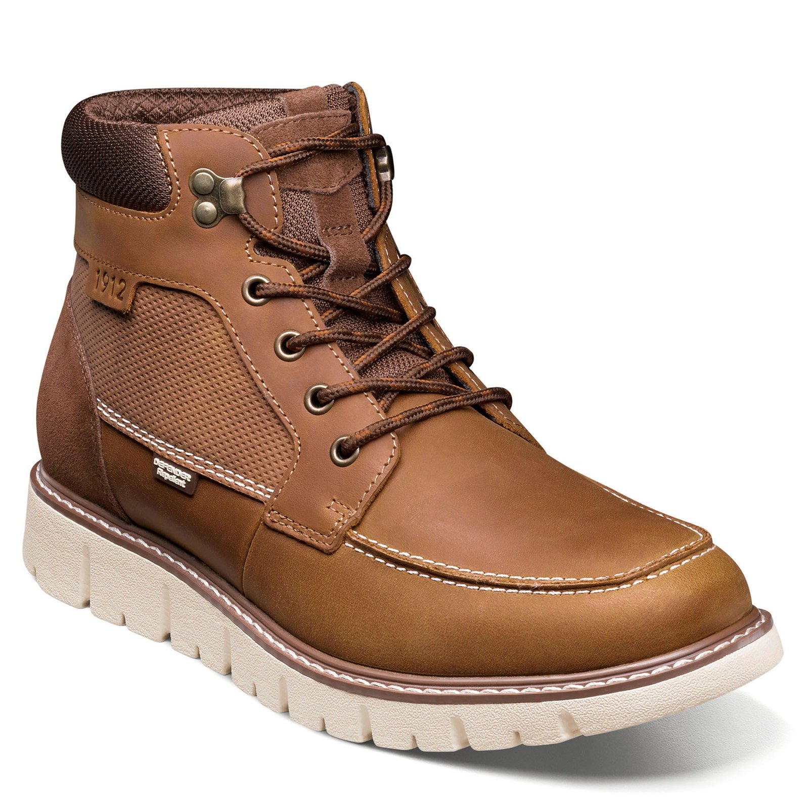 Nunn Bush Karnak Moc Toe Lace Up Boot Men's Tan Boot 11