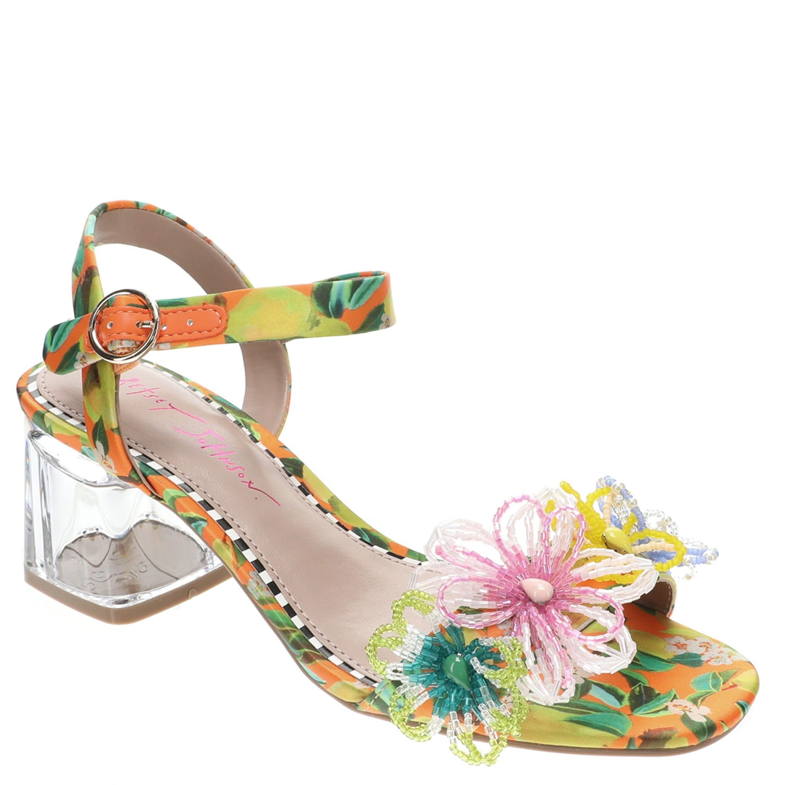 Betsey Johnson Cinthia Women's Yellow Sandal 9 M