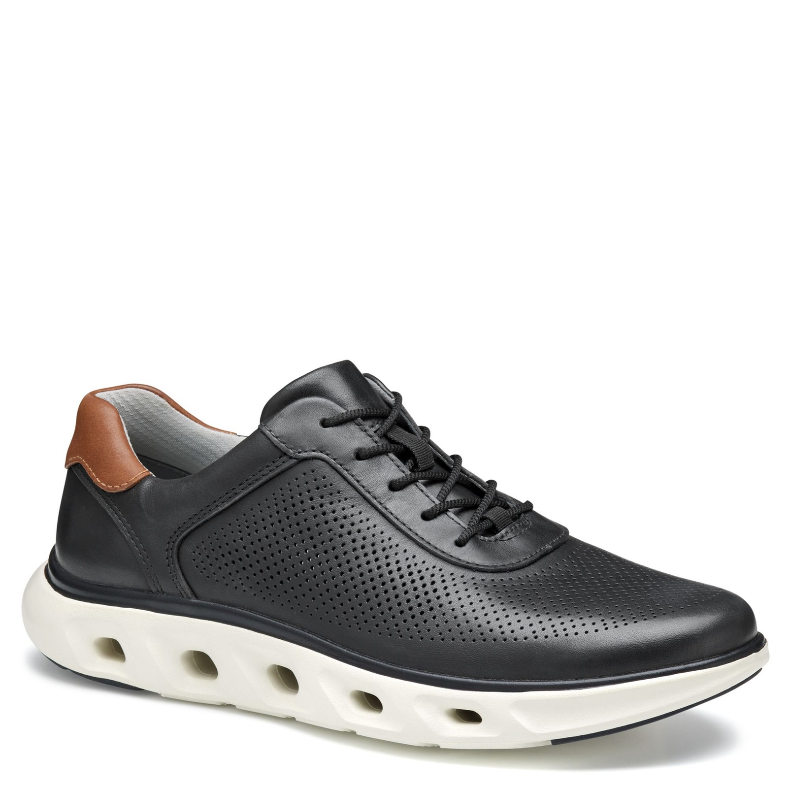 Johnston & Murphy Reactivate U-Throat Men's Black Sneaker 10.5 M