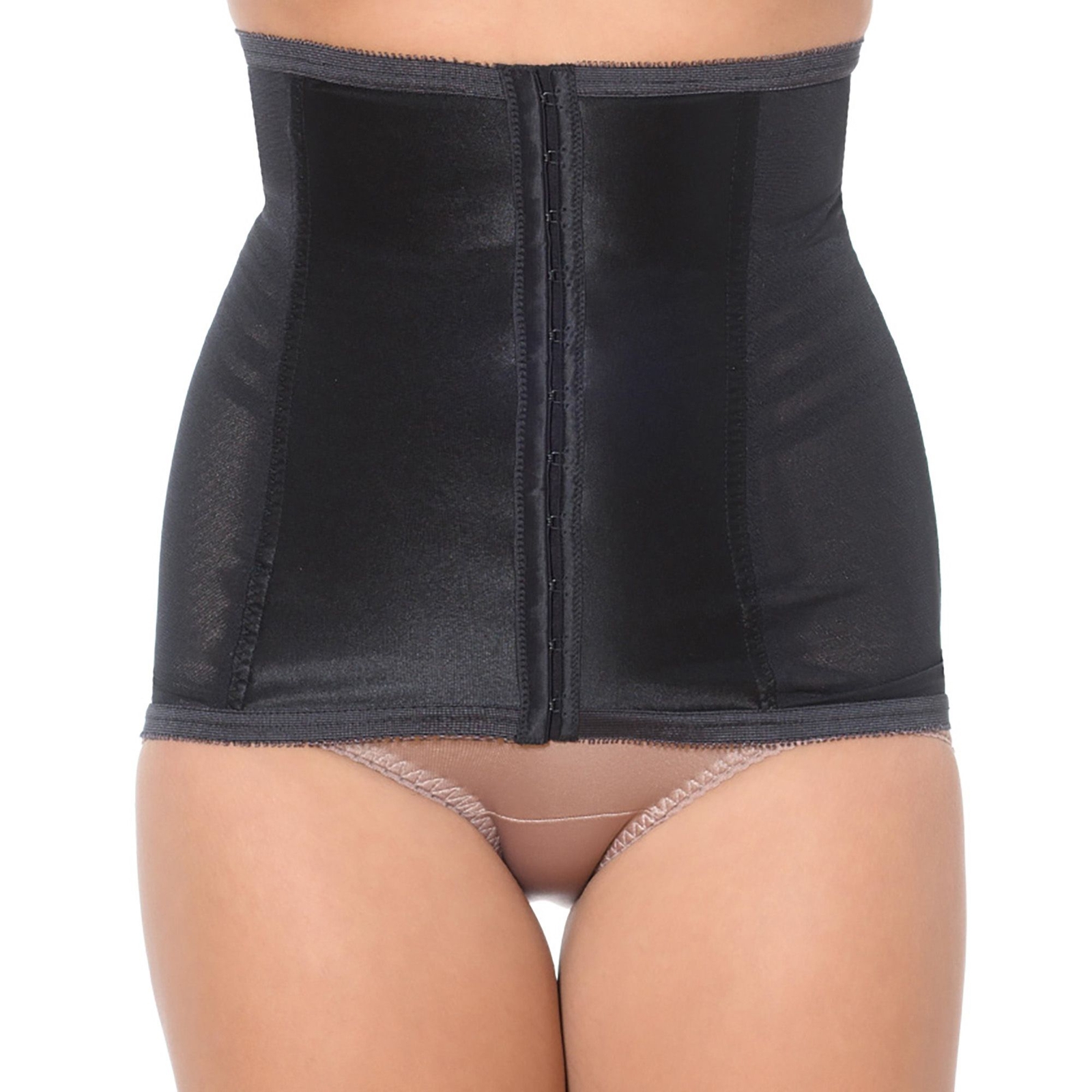 Rago Women's Firm Shaping Waist Cincher Black Shapewear 2X