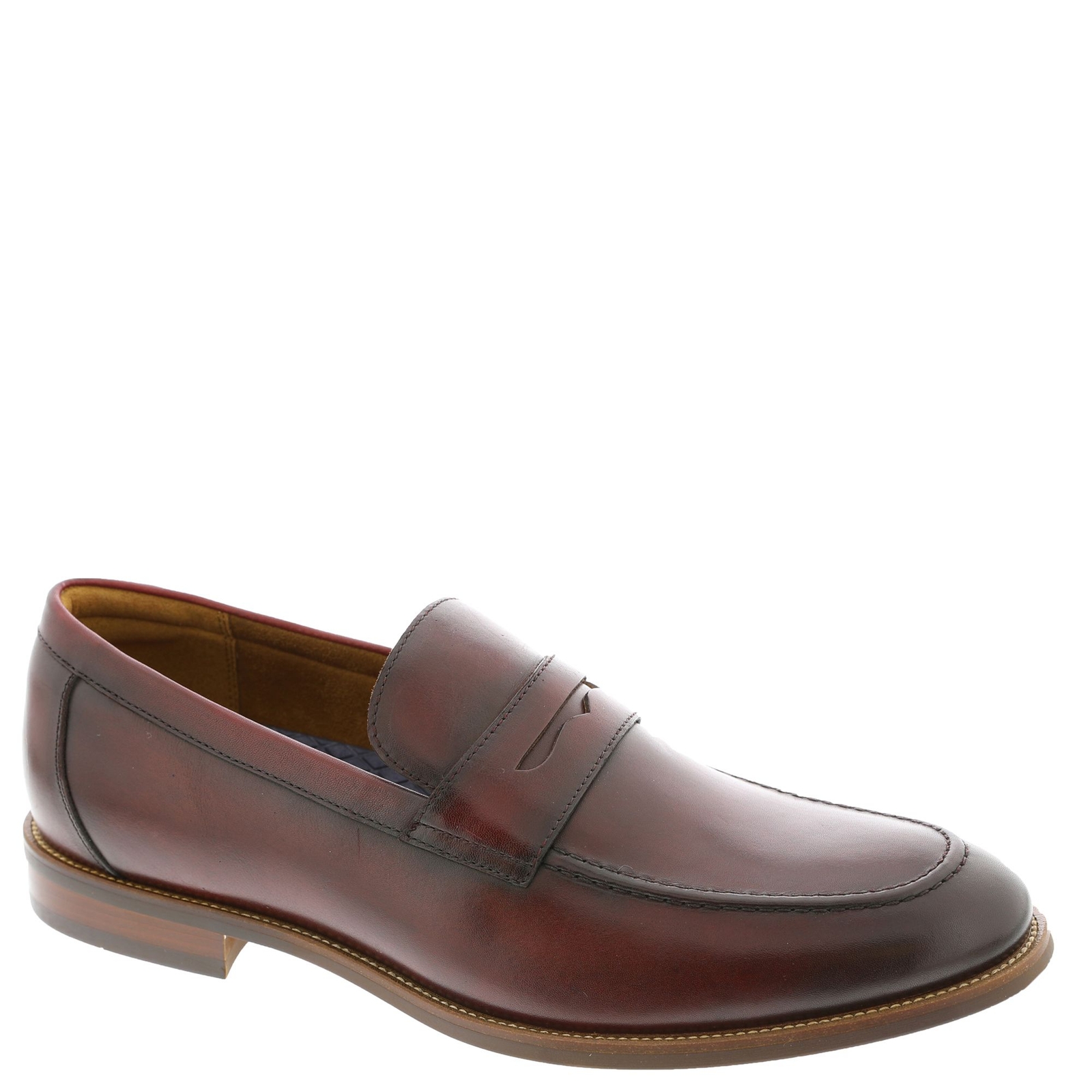 Florsheim Rucci Penny Men's Burgundy Slip On 8.5 W