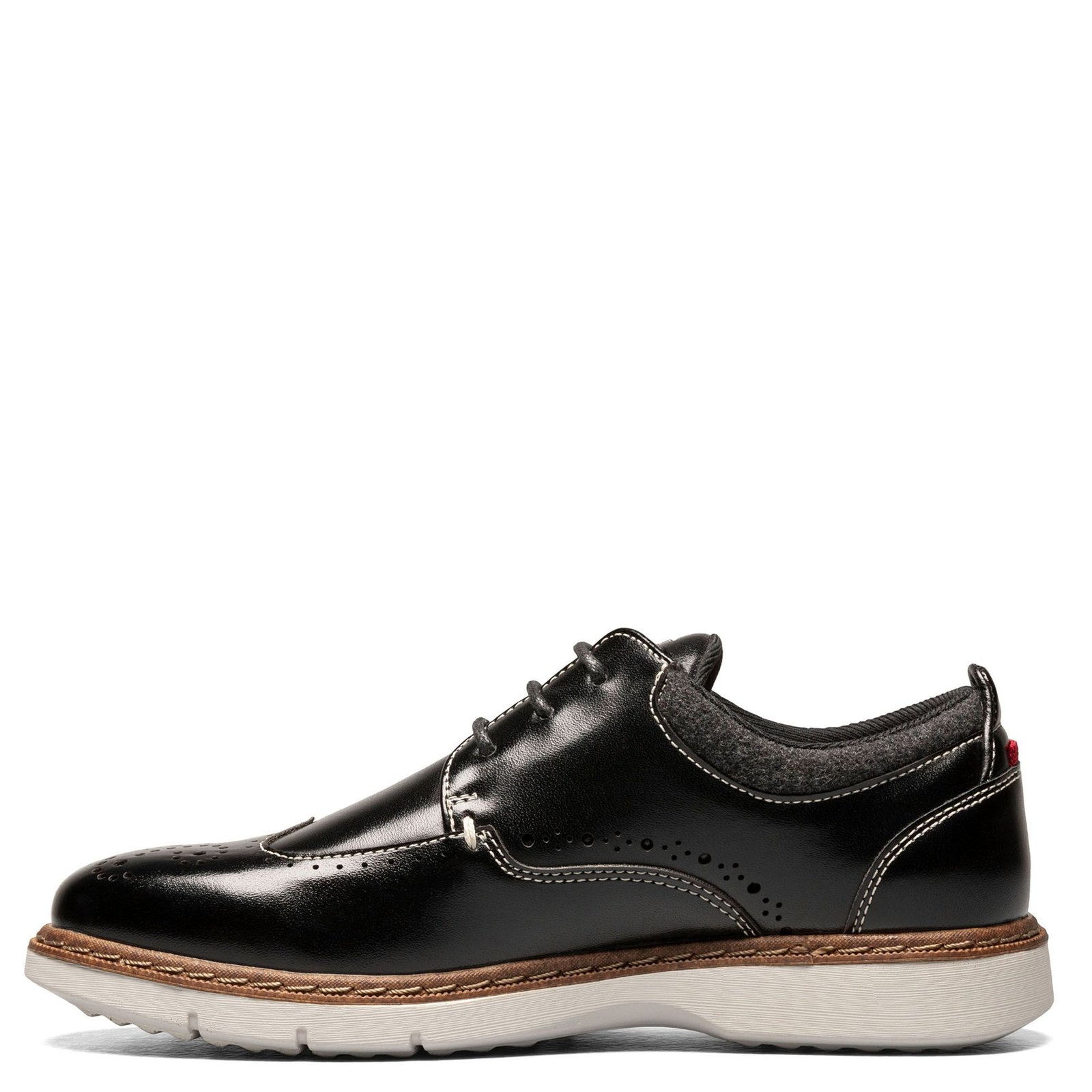 Stacy Adams Shoes Kids Synergy Wingtip Lace Up Black Size 12 Little Kid — photo 2