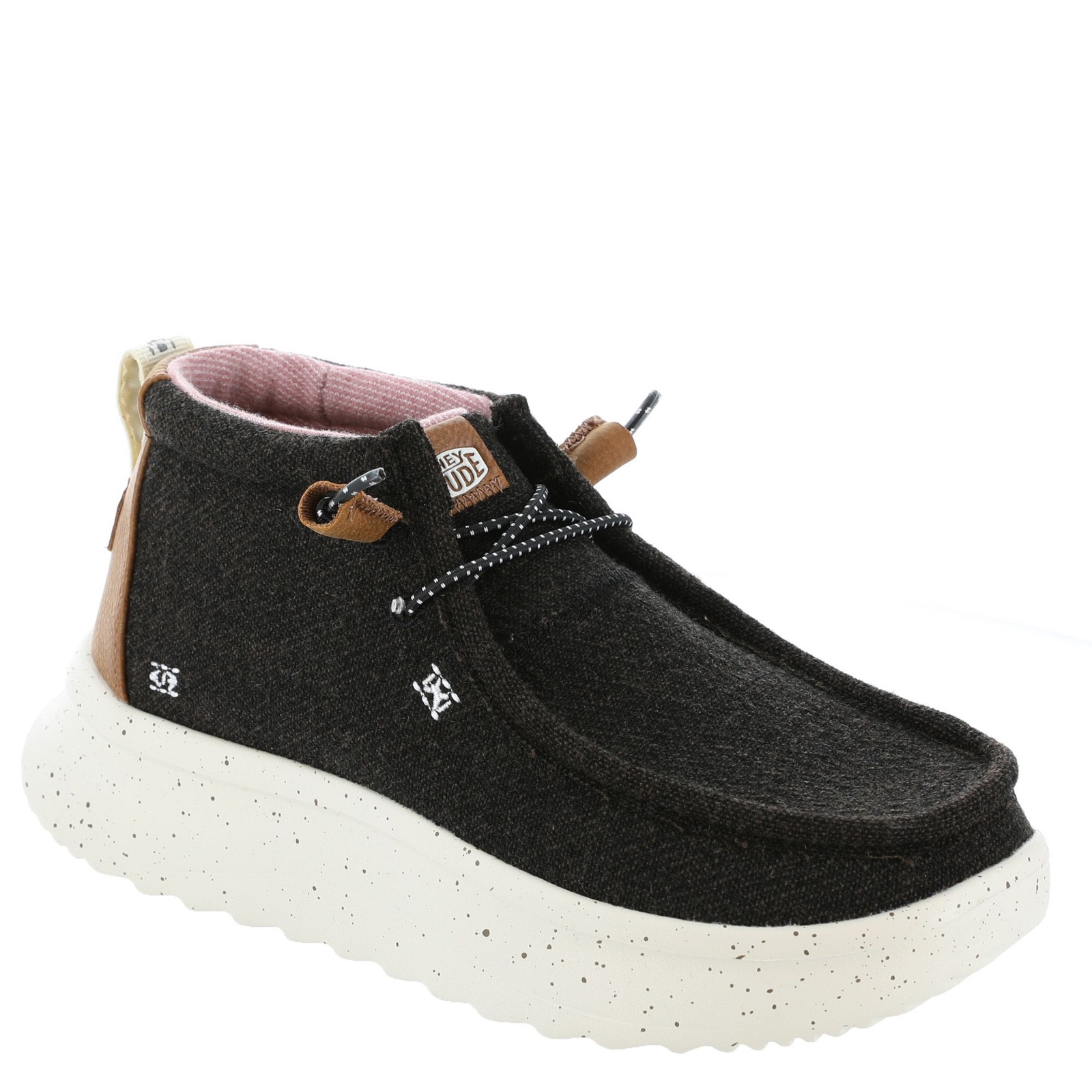 Hey Dude Wendy Peak Hi Wool Women's Black Boot 9 M