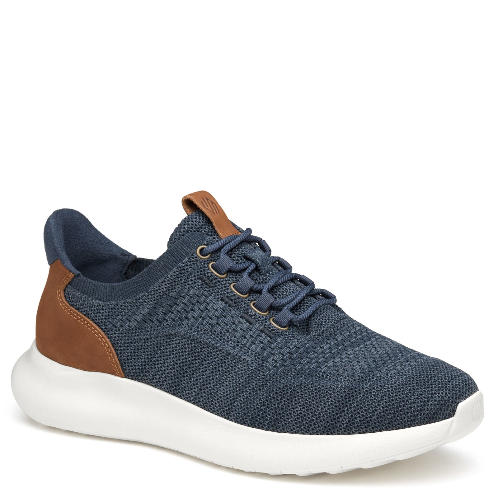 Johnston & Murphy Amherst 2.0 Knit Plain Toe Men's Navy Sneaker 11.5 M